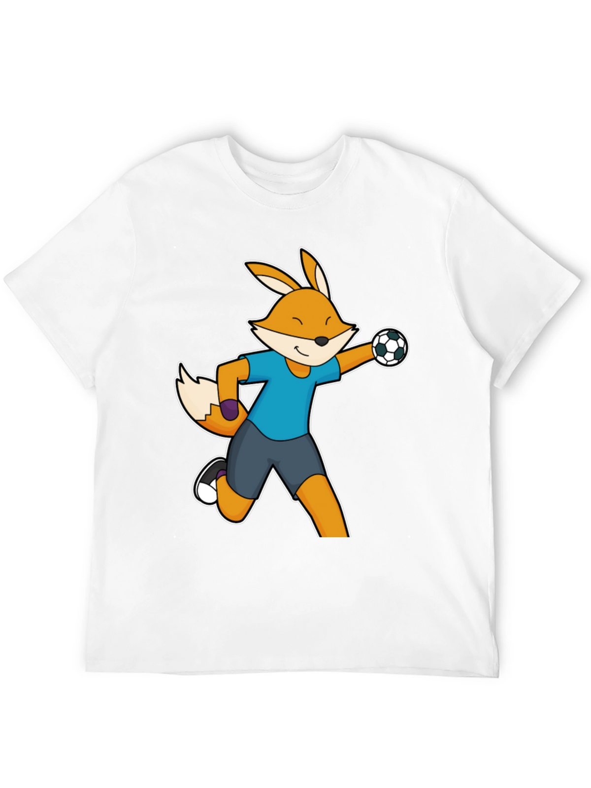 Fox Soccer Player Graphic Tee