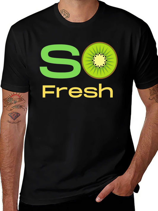 So Fresh Kiwi T-Shirt - Black
