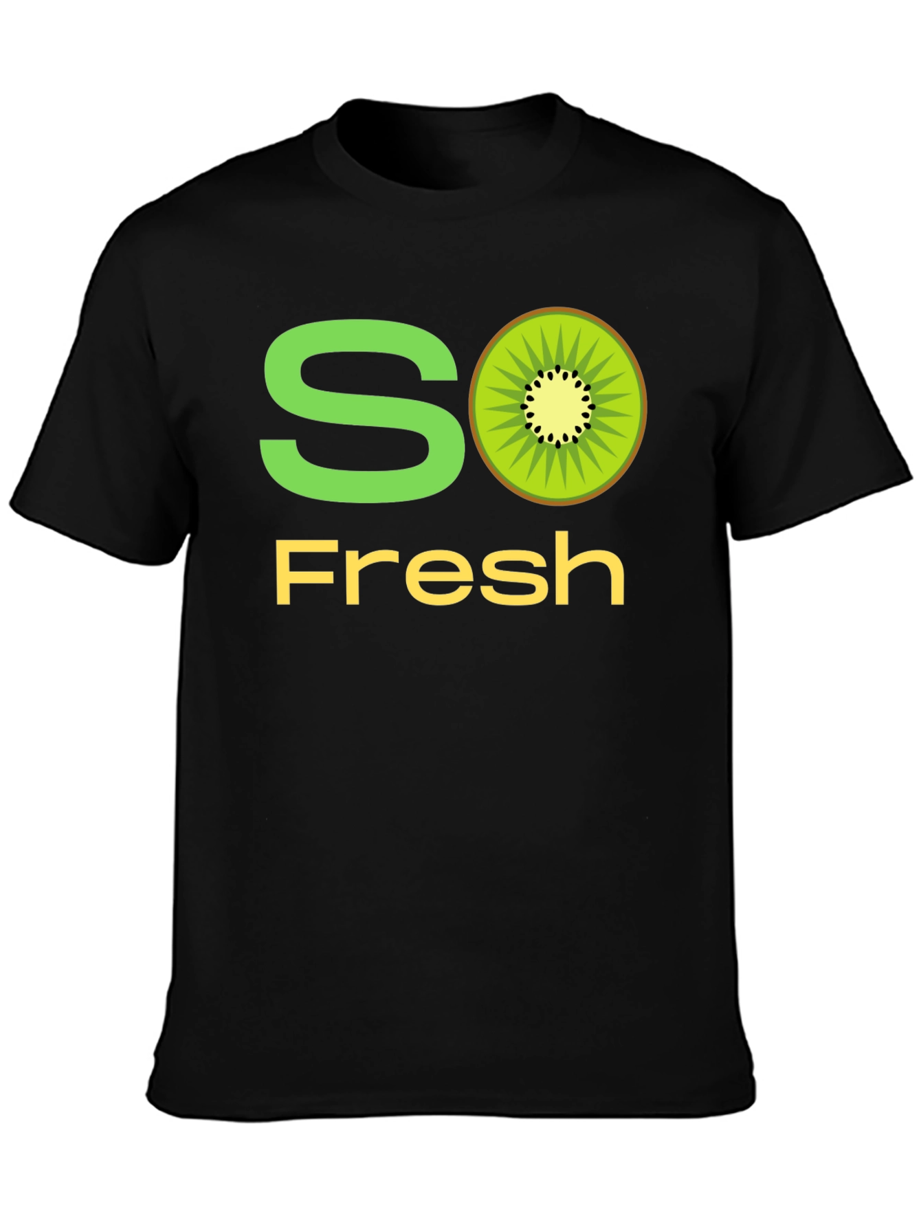 So Fresh Kiwi T-Shirt - Black