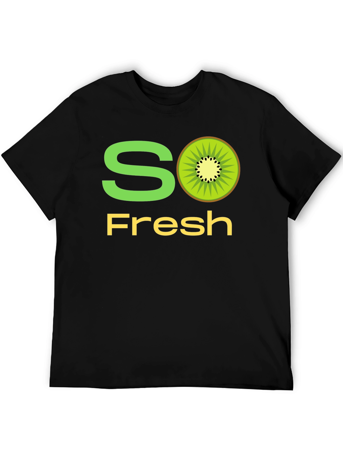So Fresh Kiwi T-Shirt - Black