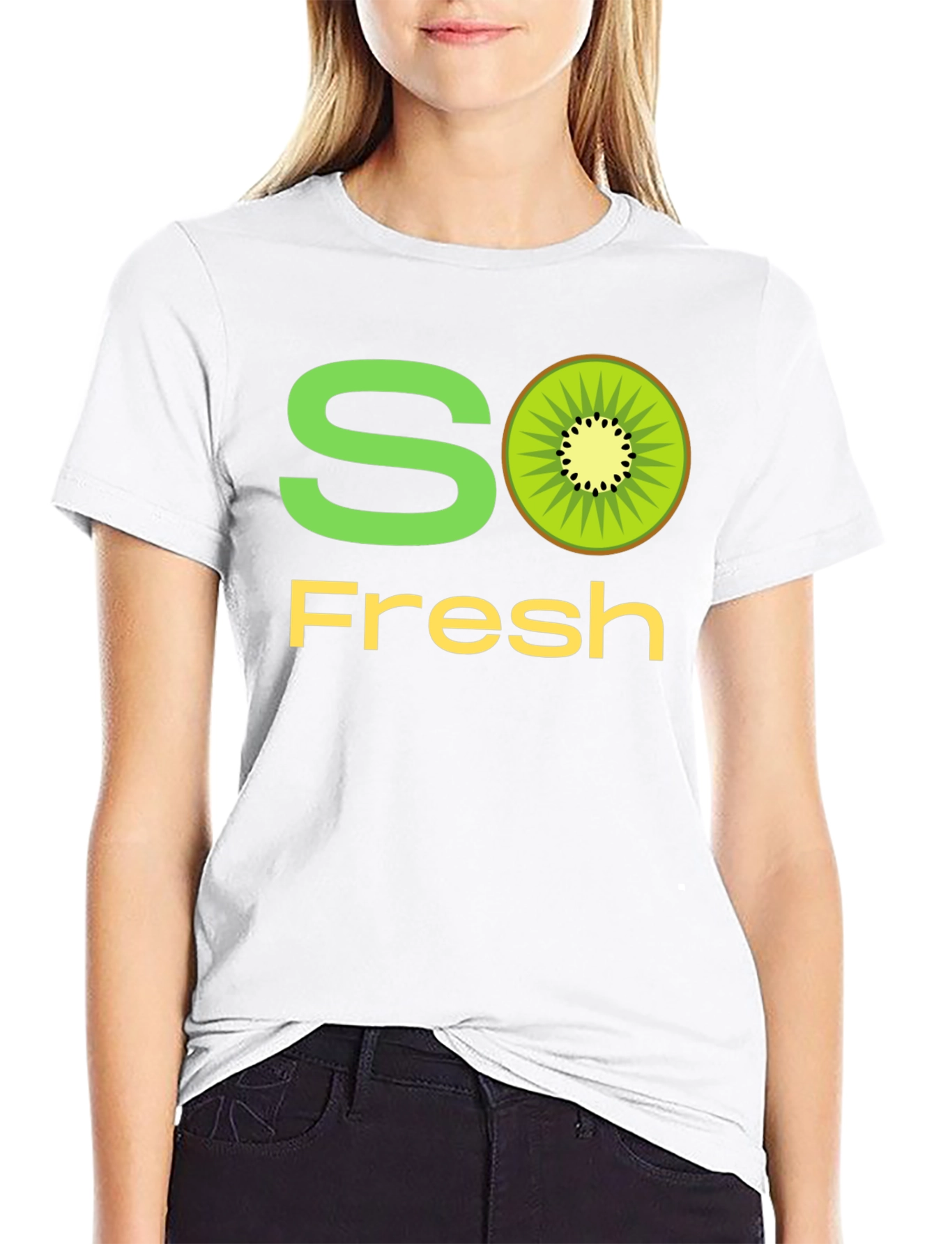 So Fresh Kiwi T-Shirt - Black