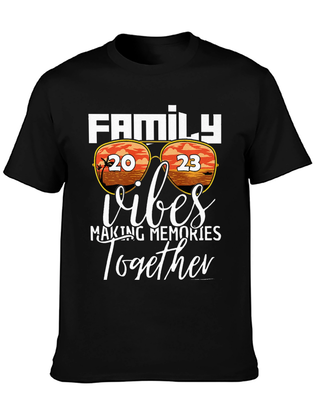 Family Vibes 2023 T-Shirt - Making Memories Together