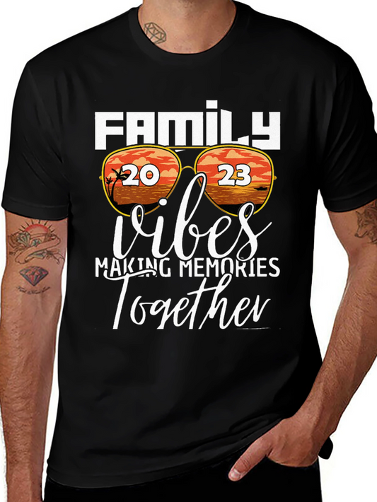Family Vibes 2023 T-Shirt - Making Memories Together