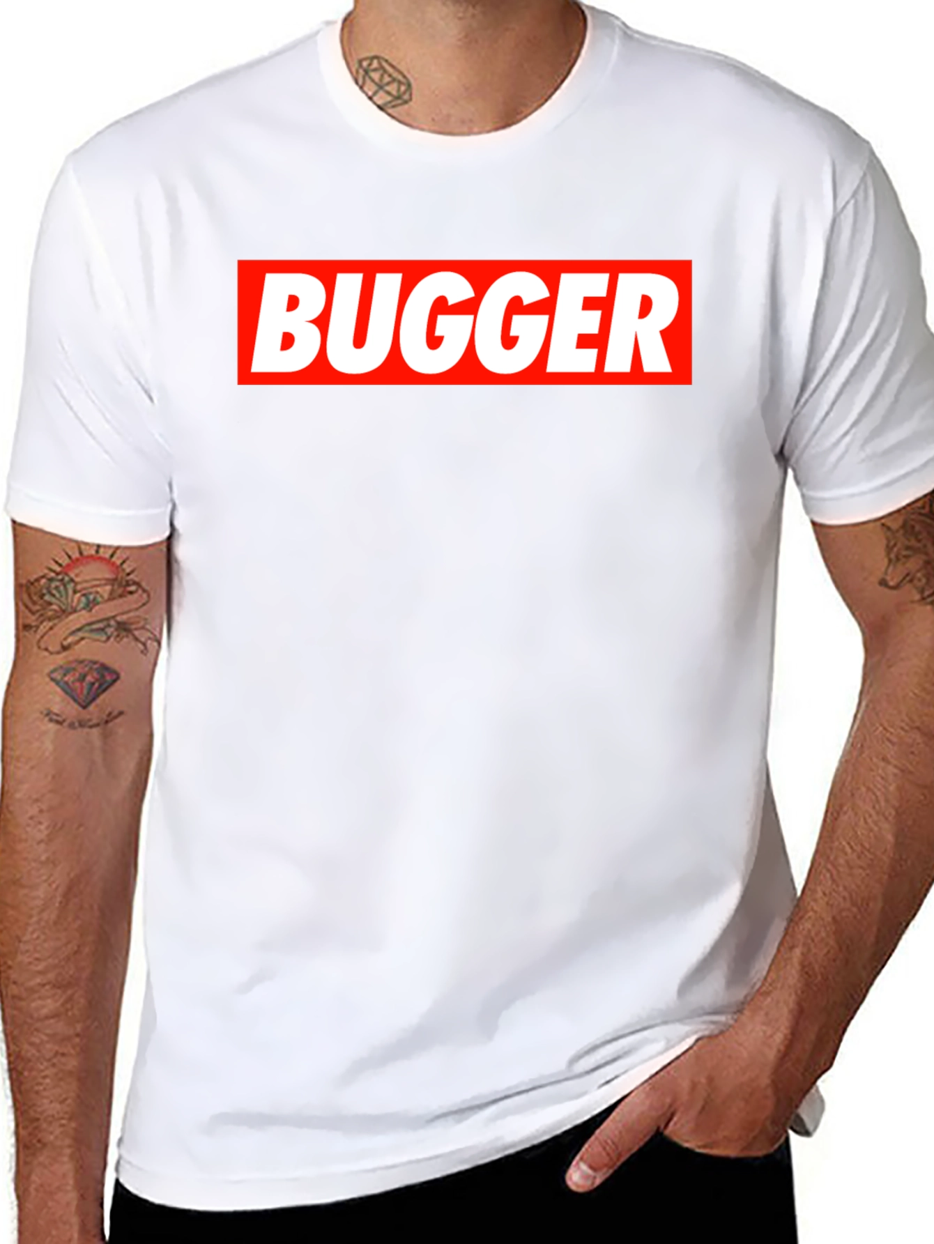 Bugger Graphic Tee - Bold Statement T-Shirt