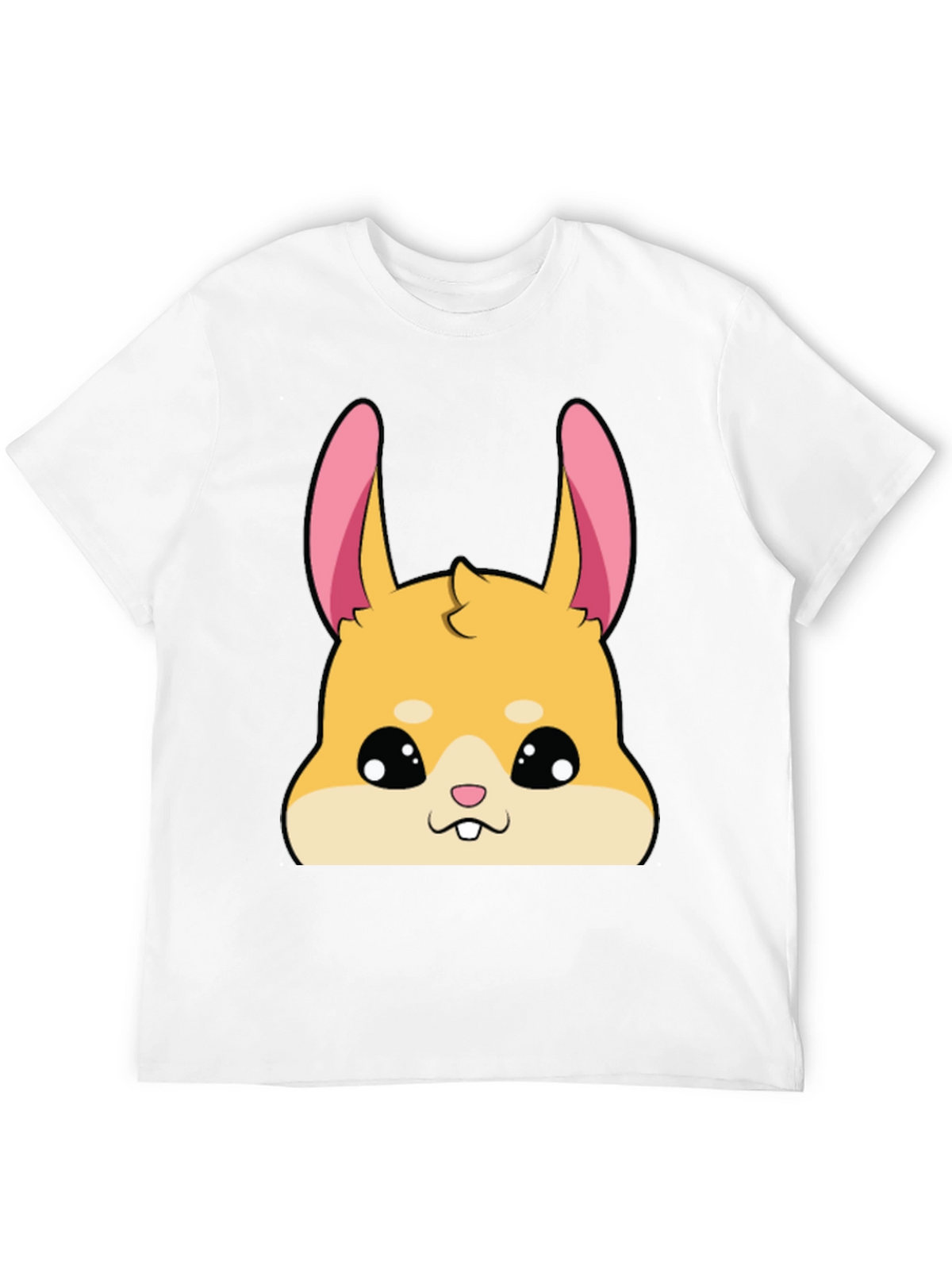 Cute Hamster Graphic Tee - Soft Cotton Blend