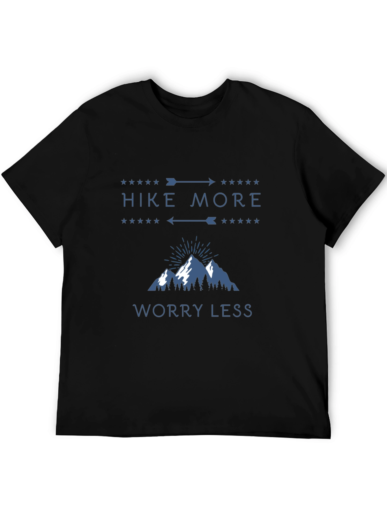 Hike More Worry Less Graphic Tee