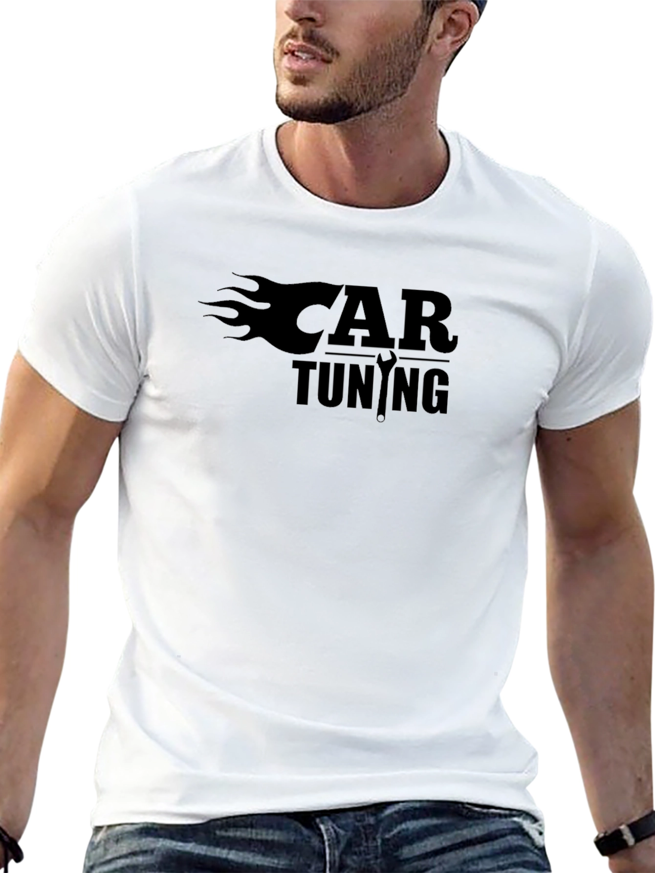 Car Tuning T-Shirt - Mechanic Style