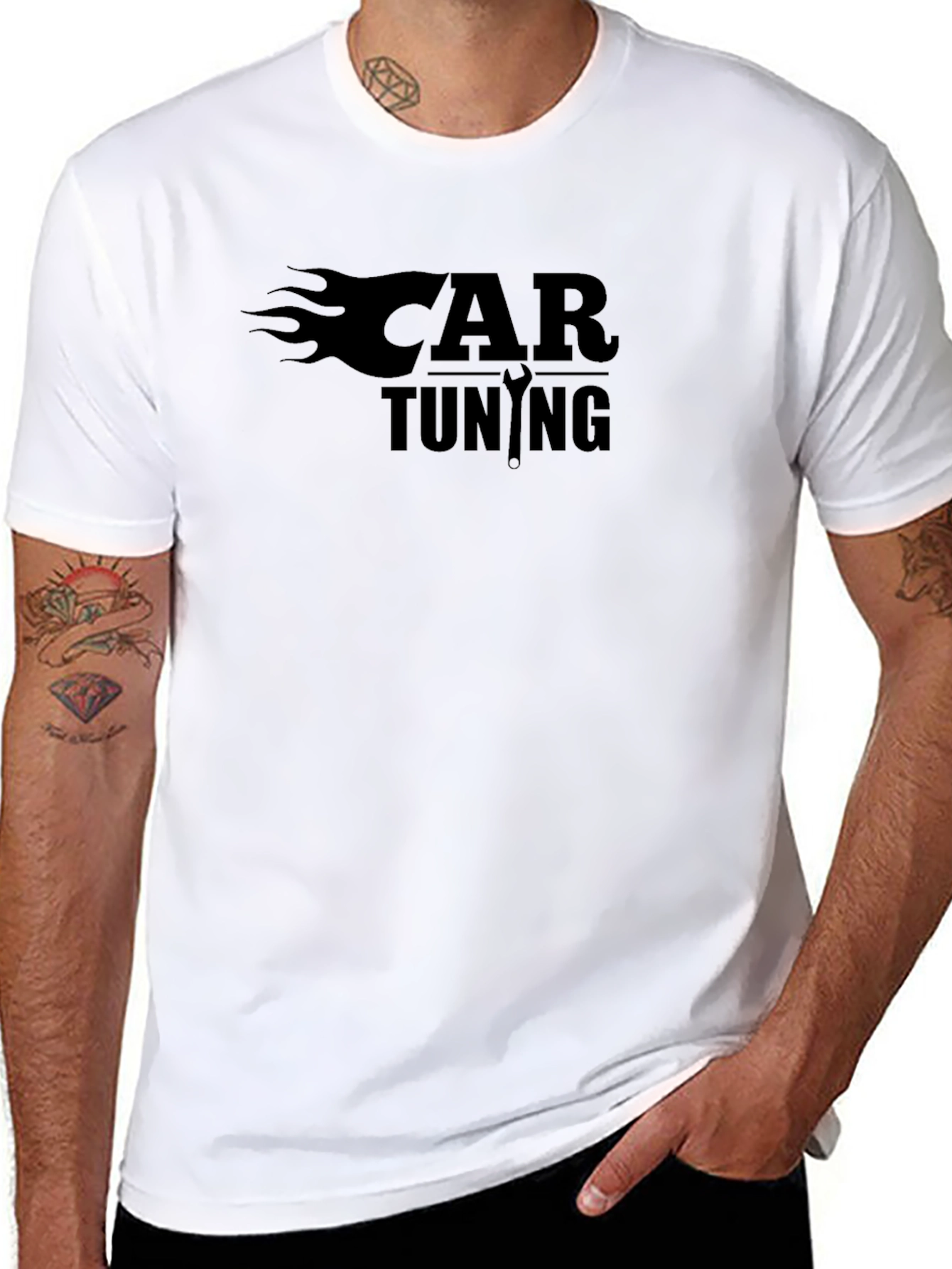 Car Tuning T-Shirt - Mechanic Style