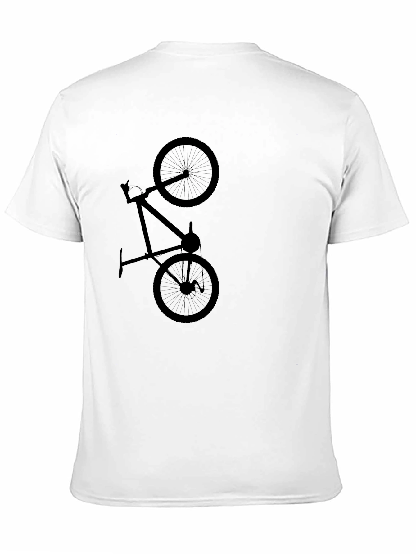 Cool Bike Graphic Black T-Shirt