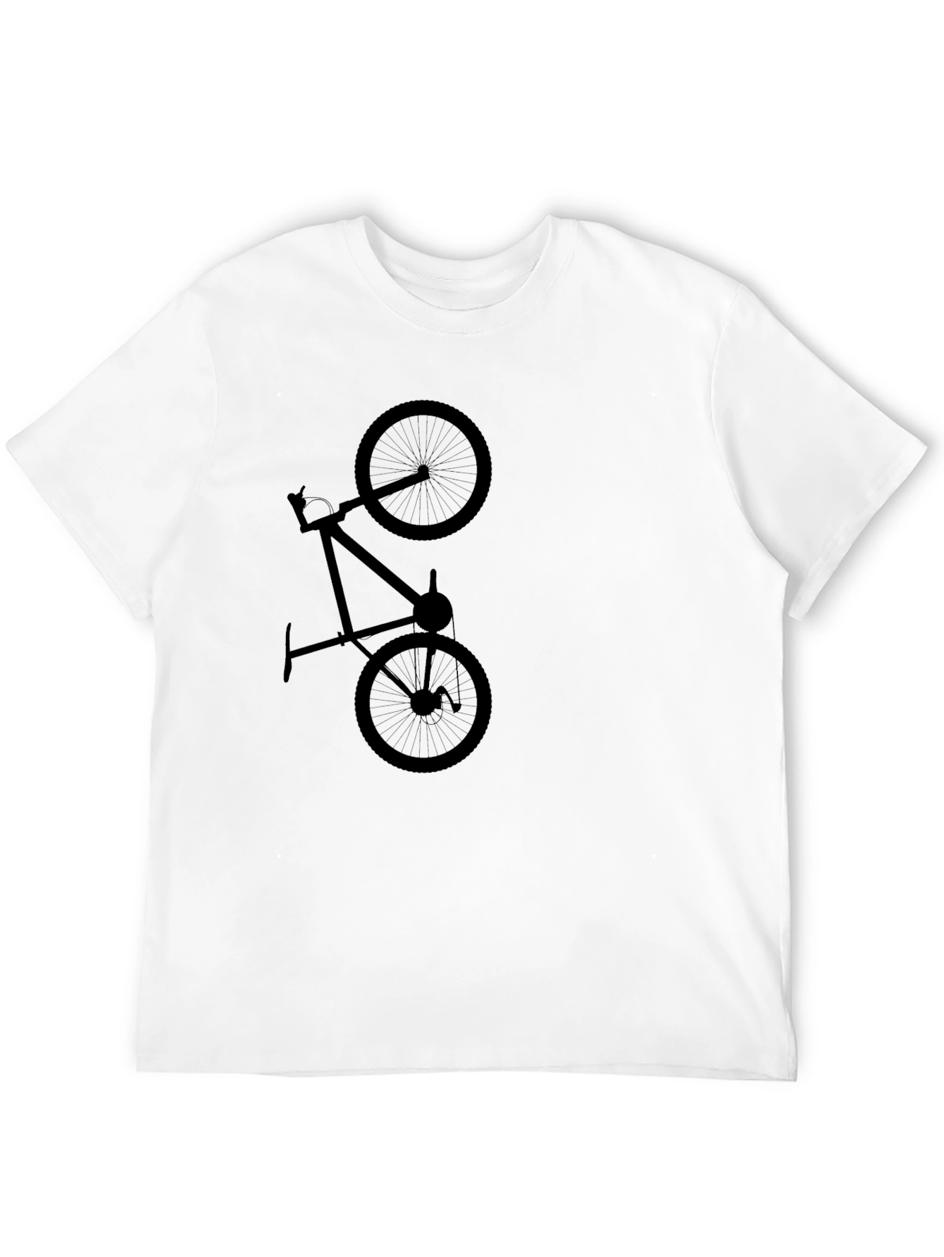 Cool Bike Graphic Black T-Shirt