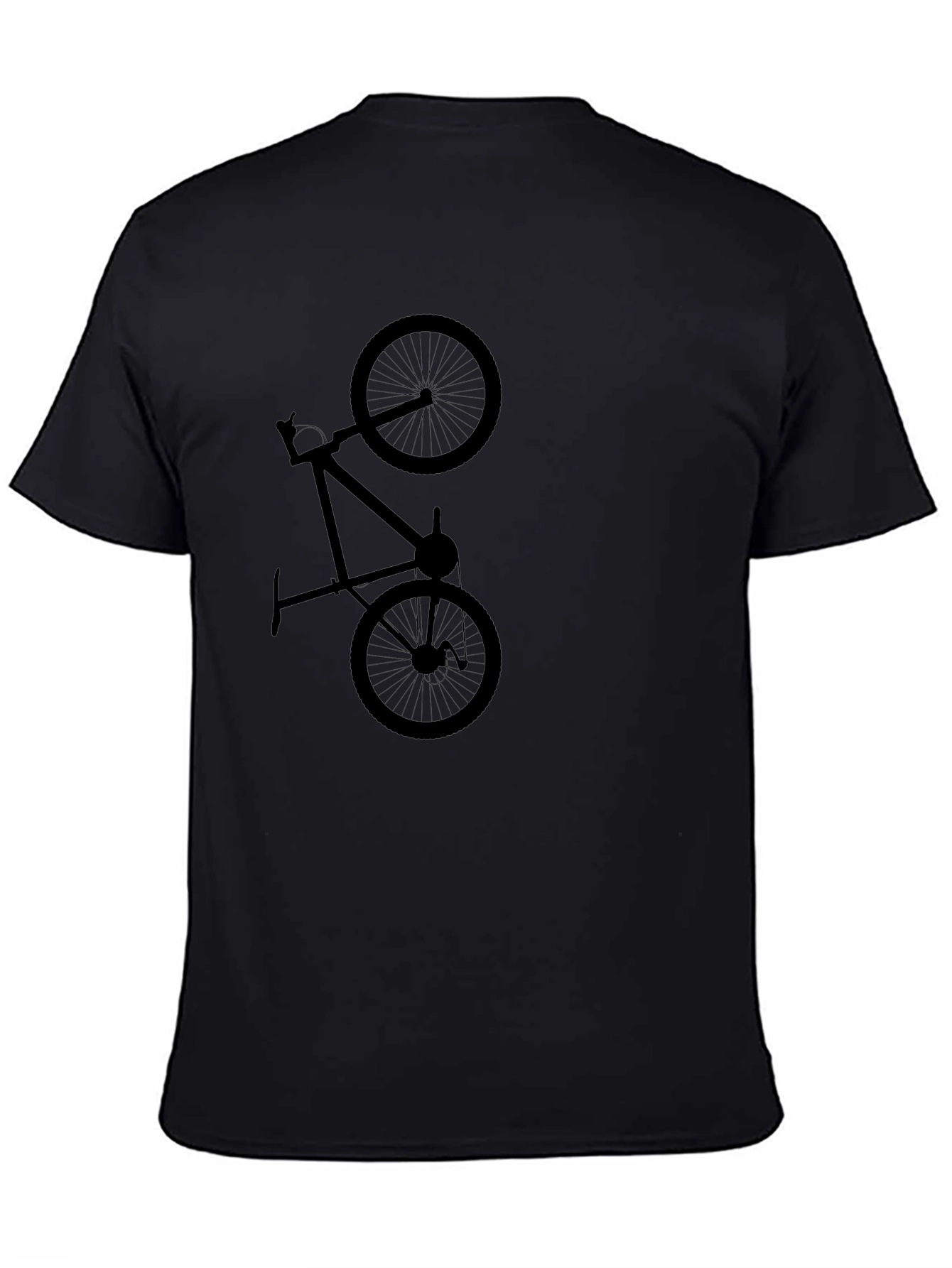 Cool Bike Graphic Black T-Shirt