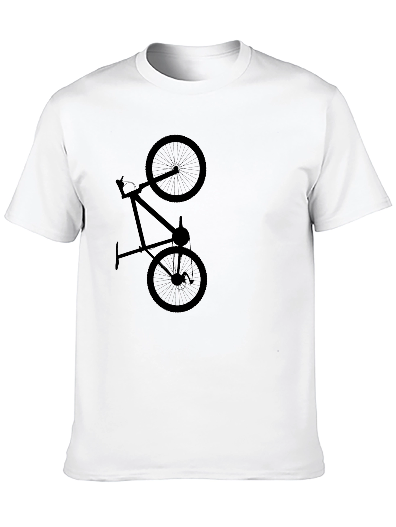 Cool Bike Graphic Black T-Shirt