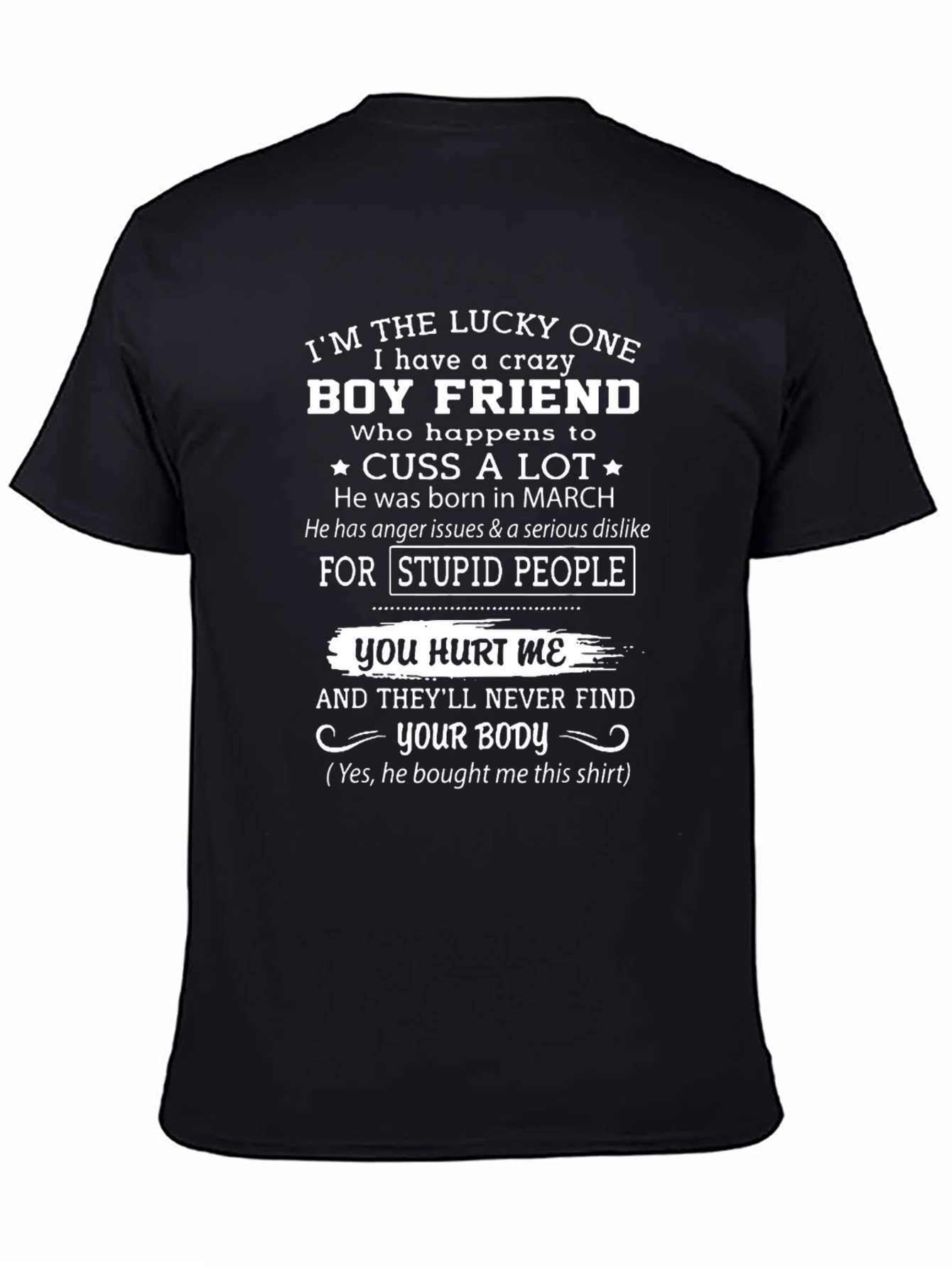 Crazy Boyfriend T-Shirt