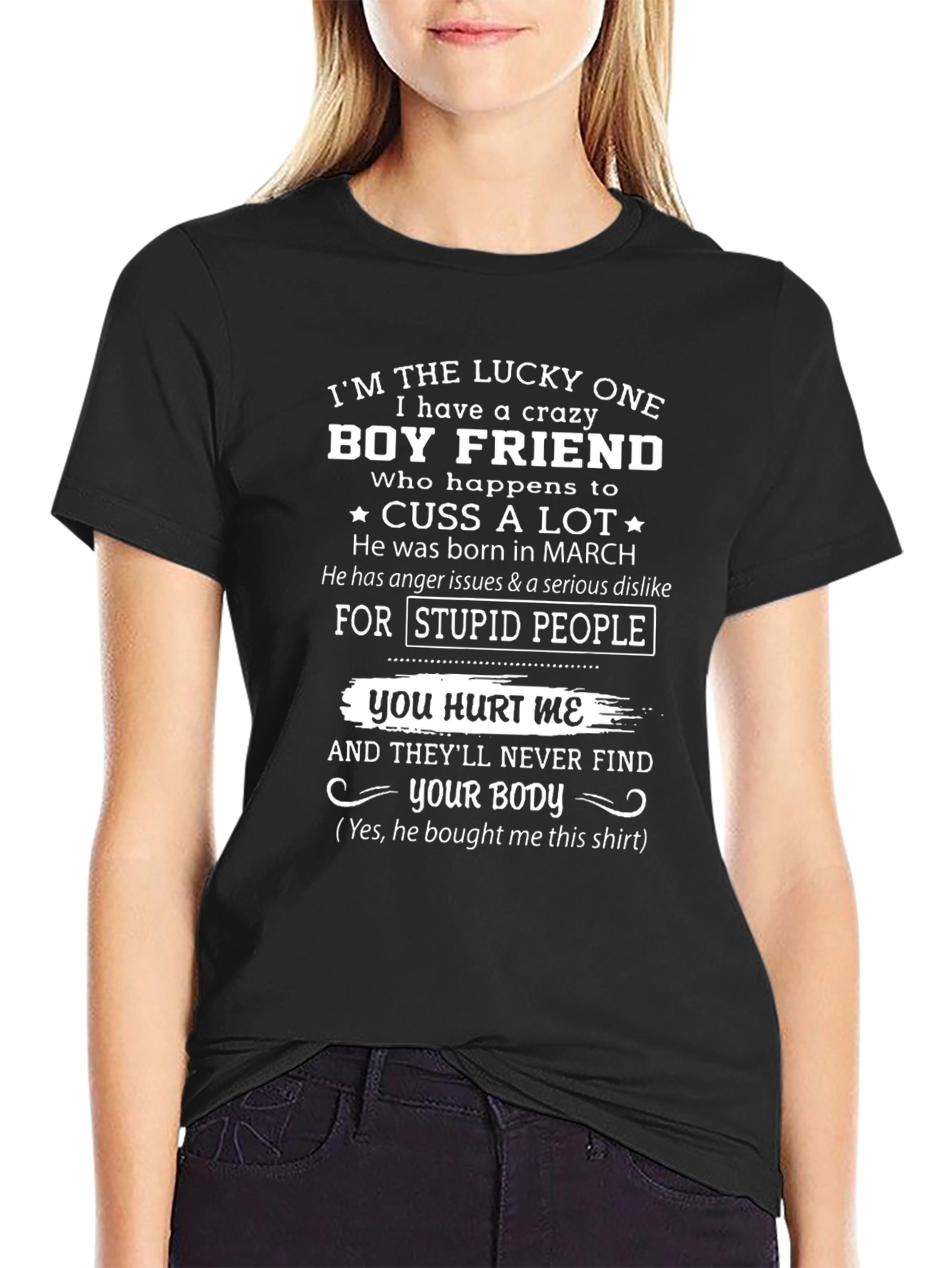 Crazy Boyfriend T-Shirt