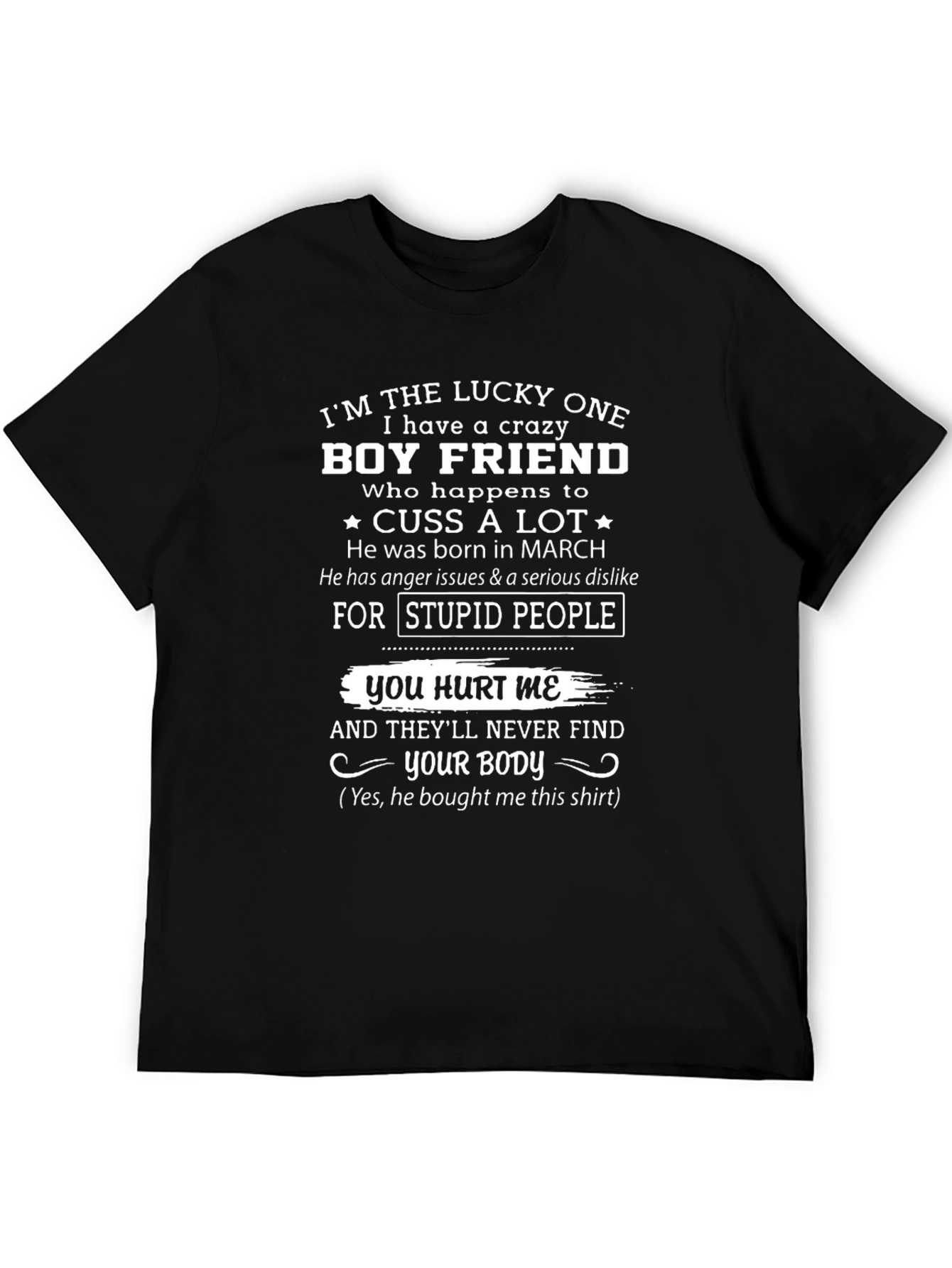 Crazy Boyfriend T-Shirt