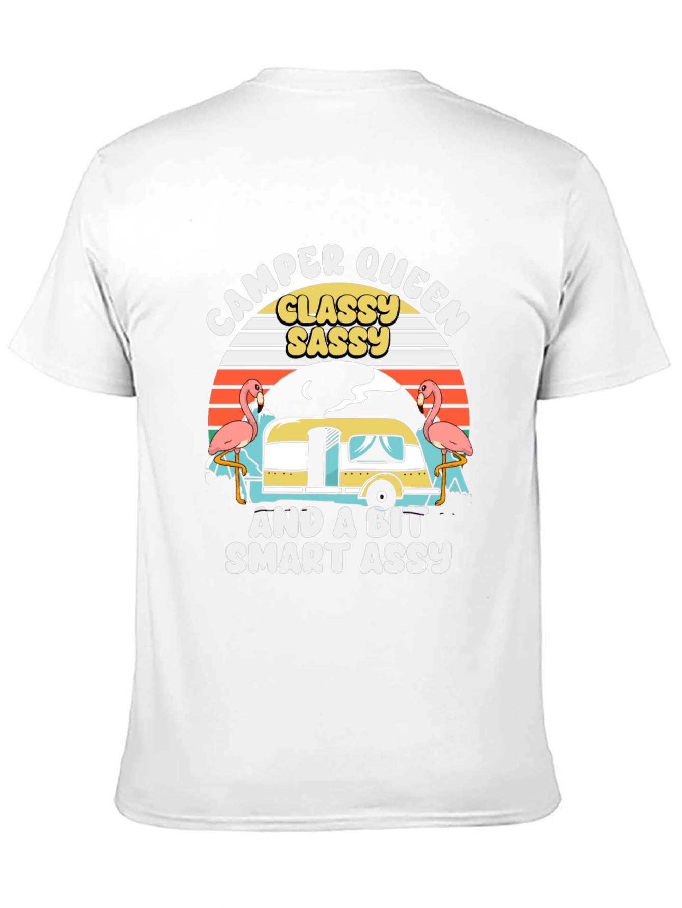 Camper Queen Graphic Tee - Classy Sassy Smart Assy