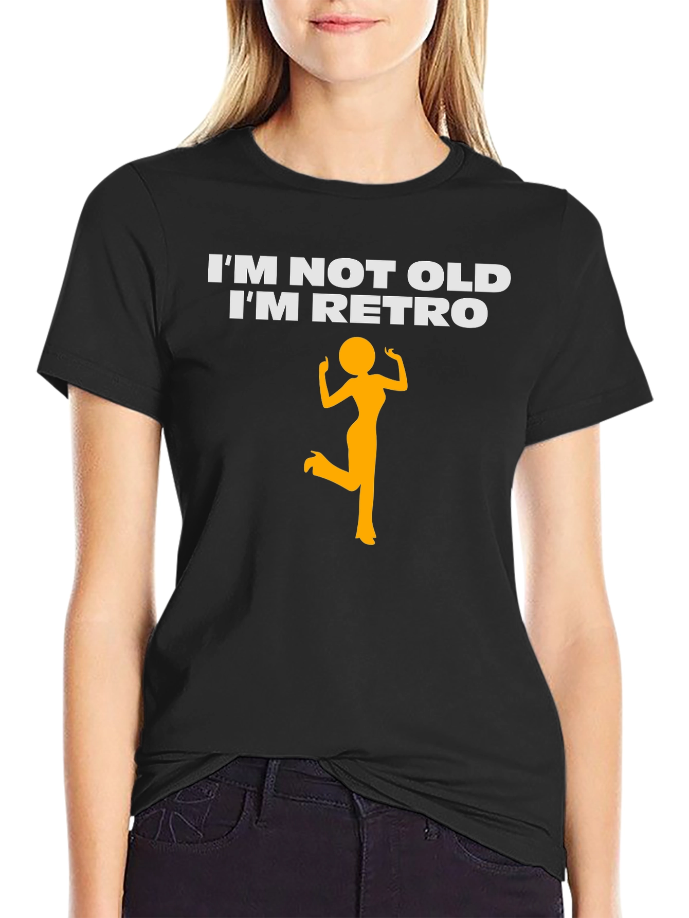 Retro Style Graphic Tee - Im Not Old