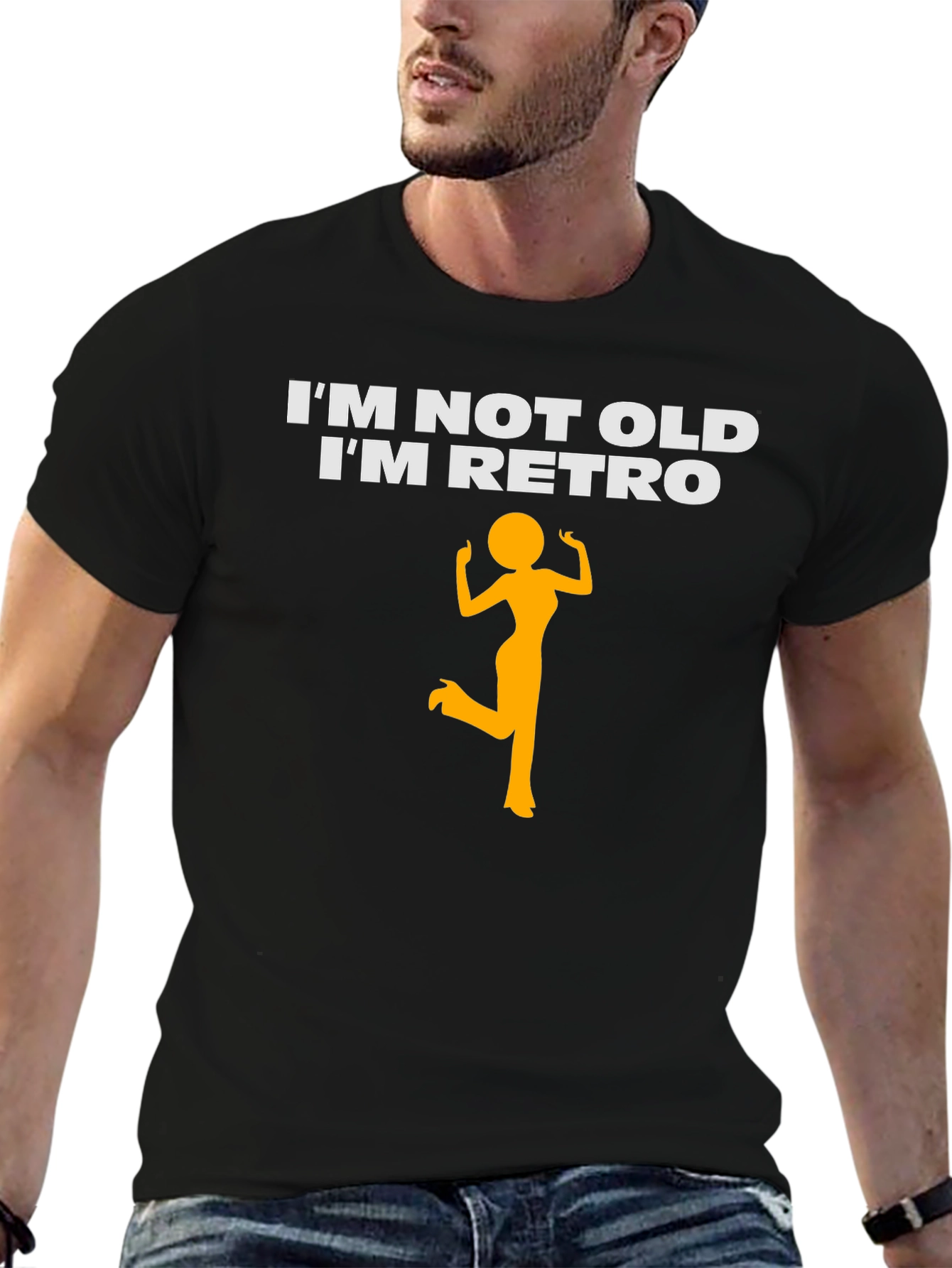 Retro Style Graphic Tee - Im Not Old