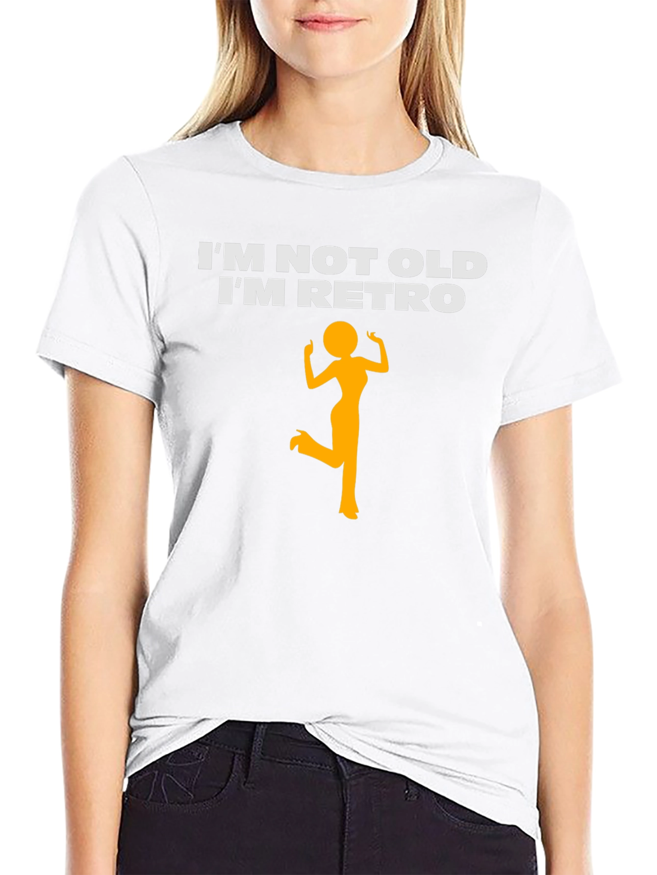 Retro Style Graphic Tee - Im Not Old