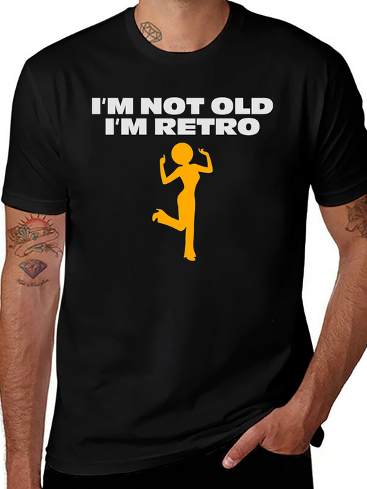 Retro Style Graphic Tee - Im Not Old
