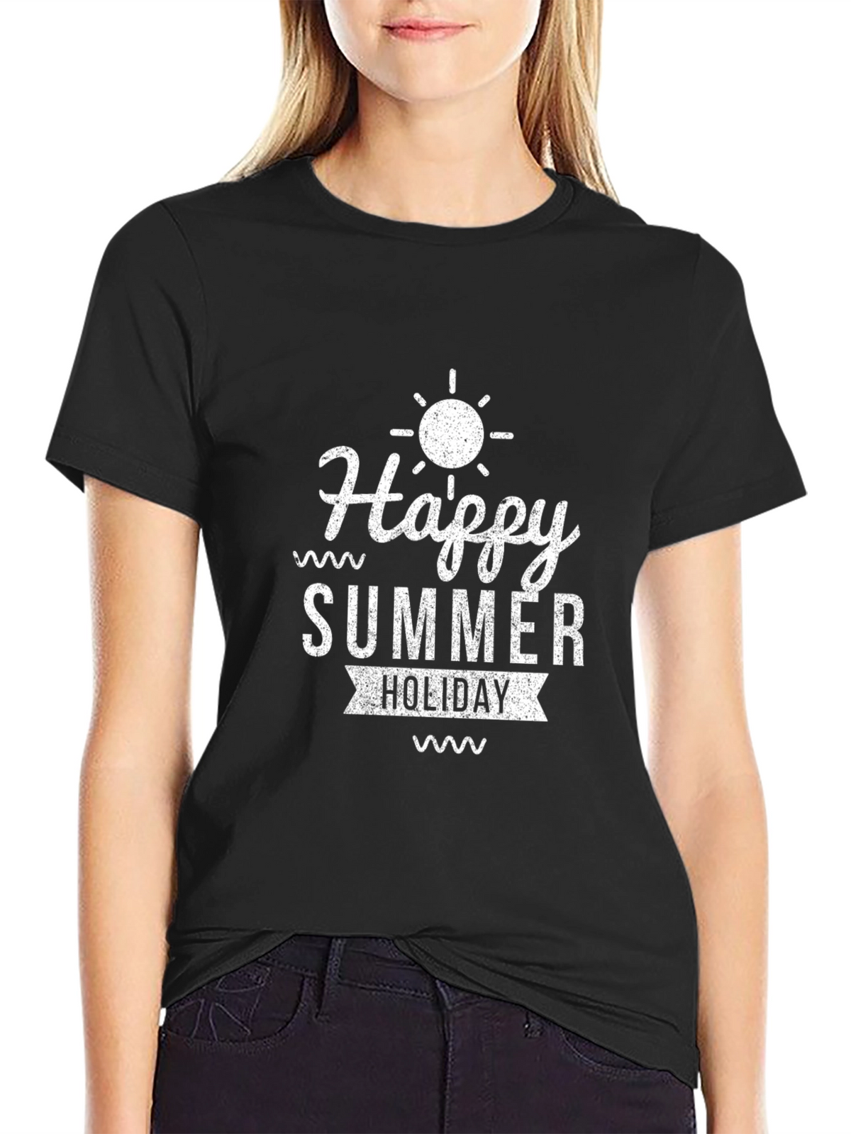 Happy Summer Holiday Graphic Tee