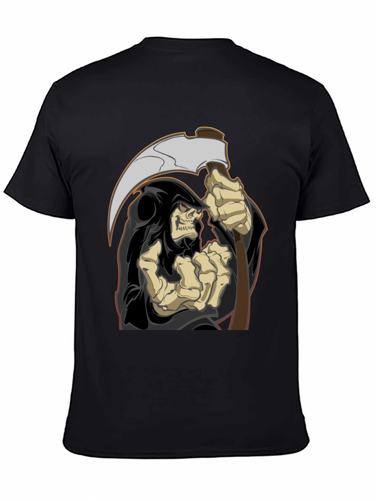 Grim Reaper Graphic T-Shirt - Mens Black Tee