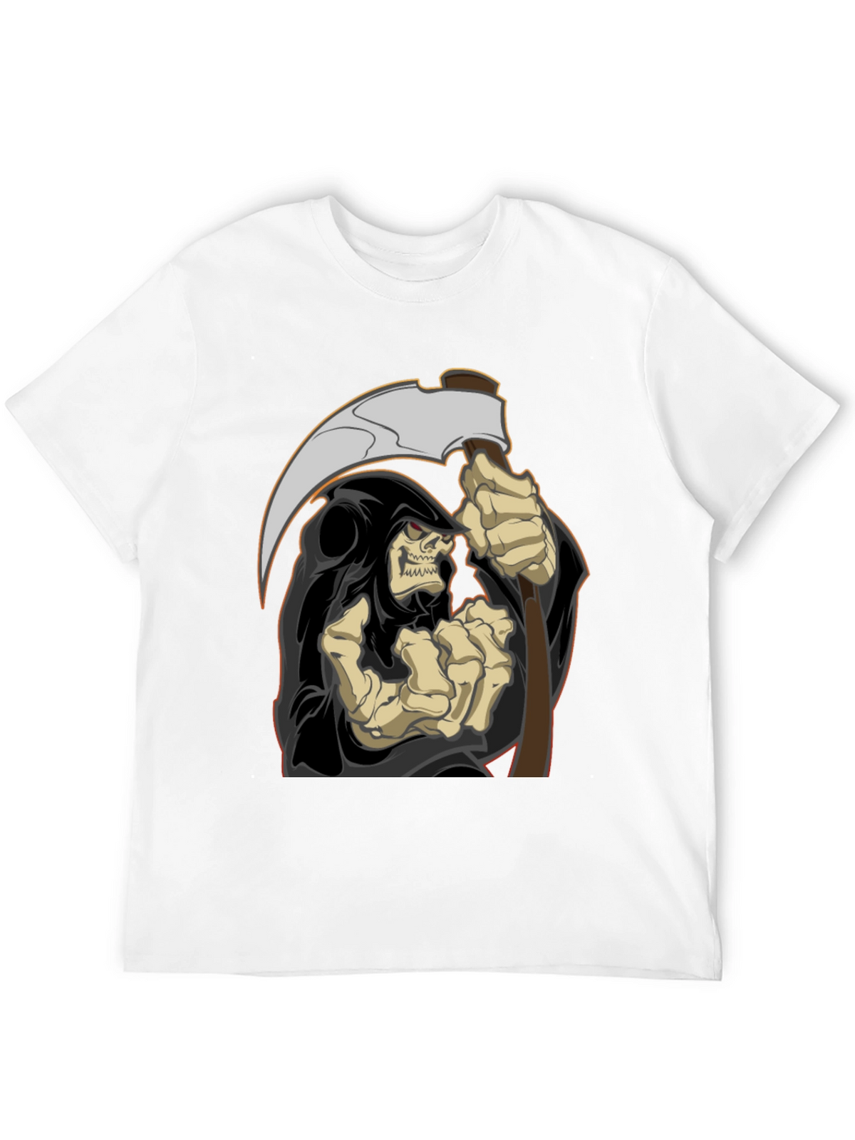 Grim Reaper Graphic T-Shirt - Mens Black Tee