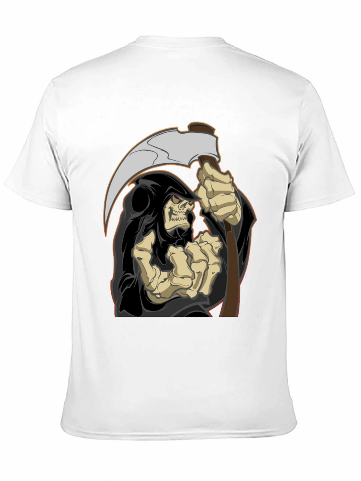 Grim Reaper Graphic T-Shirt - Mens Black Tee