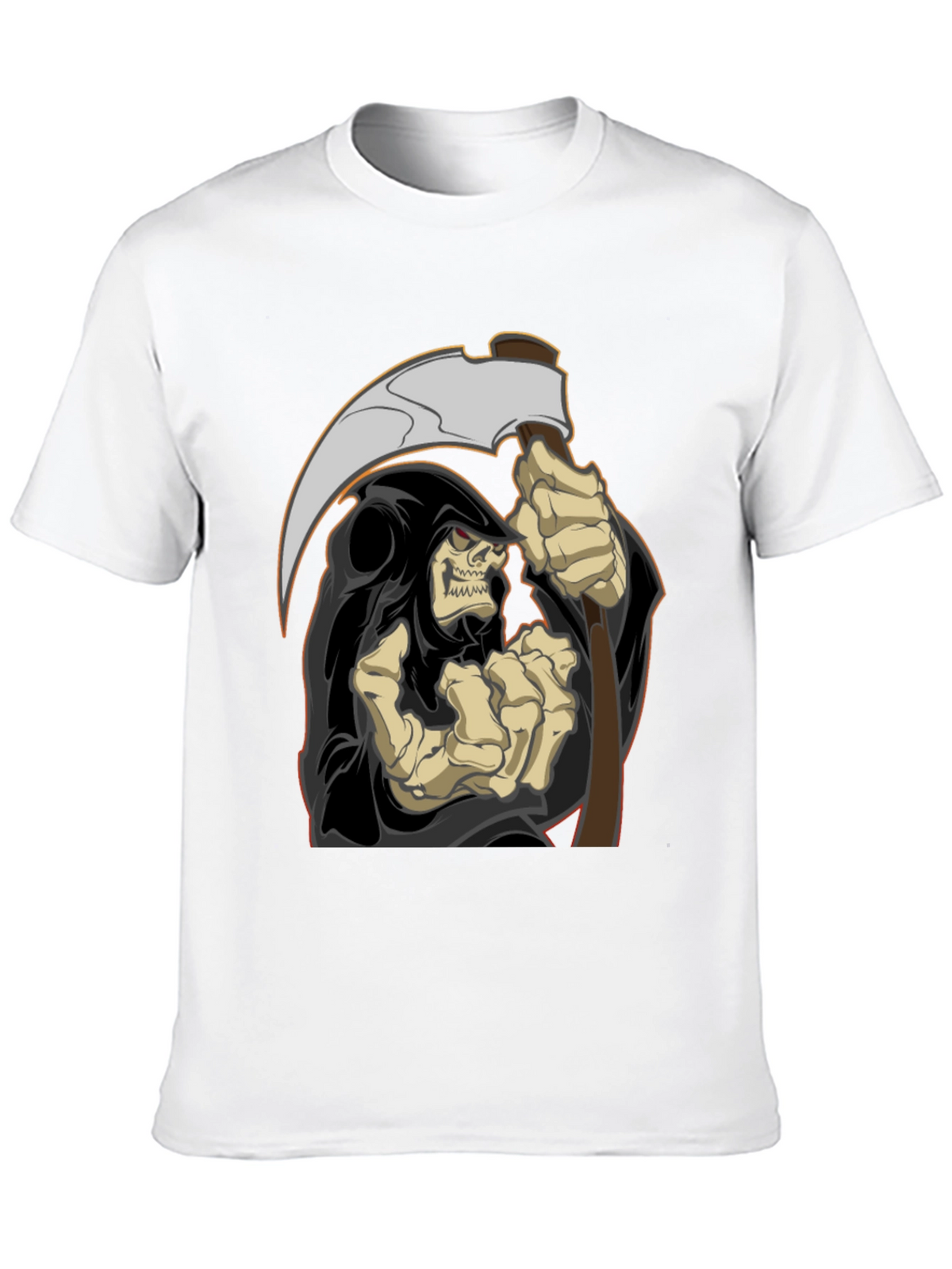 Grim Reaper Graphic T-Shirt - Mens Black Tee