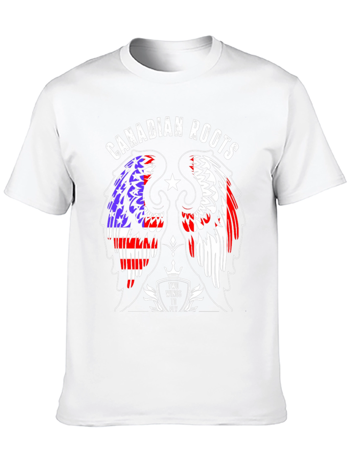 Canadian Roots T-Shirt - Two Wings to Fly
