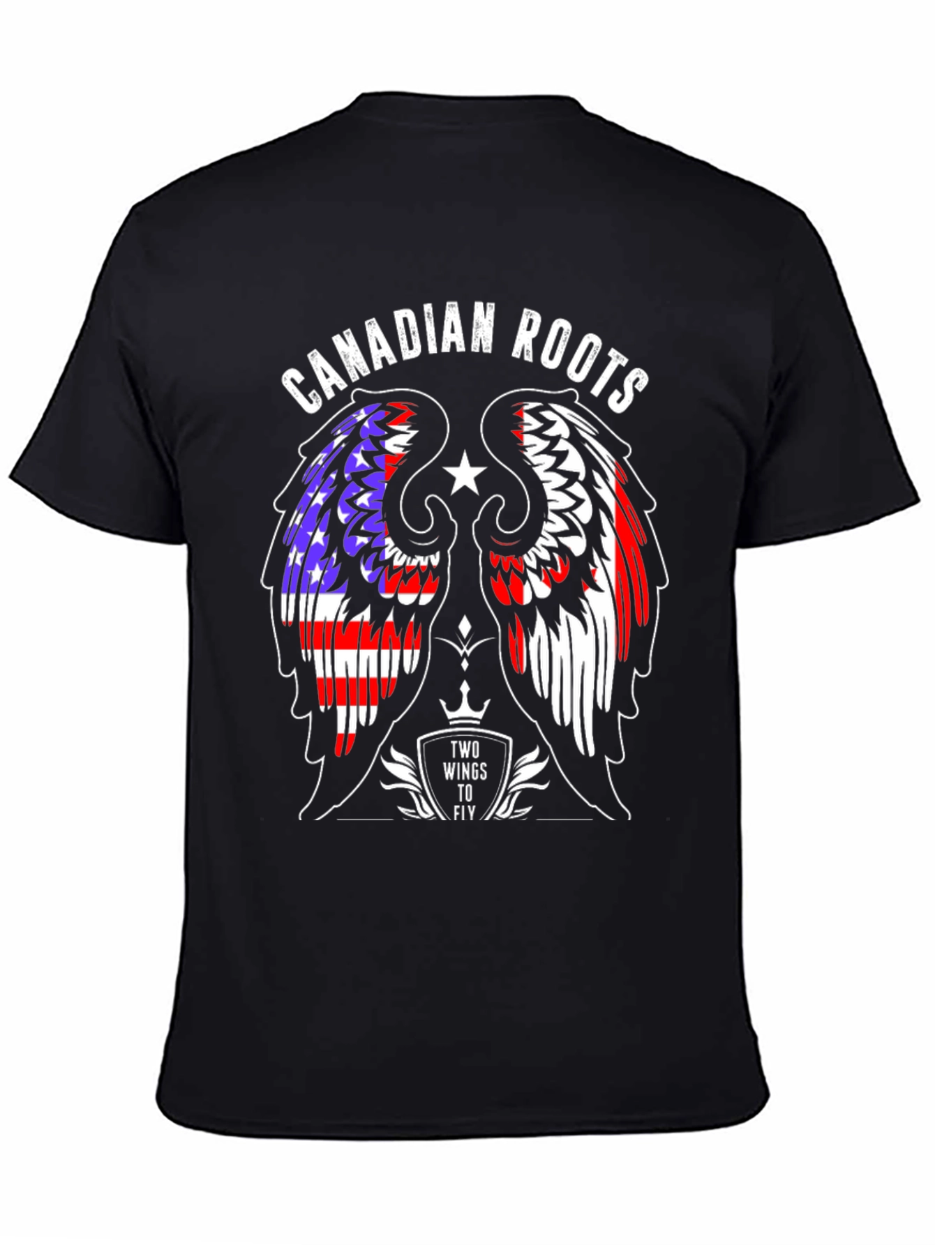 Canadian Roots T-Shirt - Two Wings to Fly