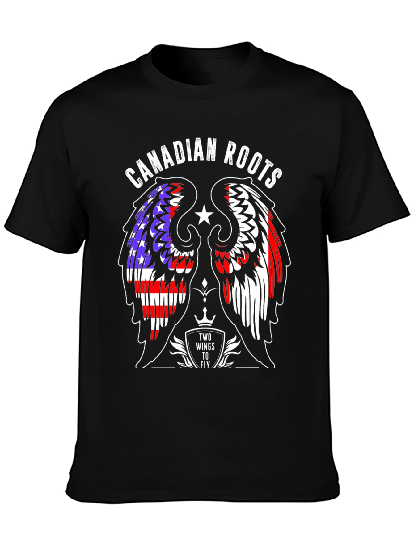 Canadian Roots T-Shirt - Two Wings to Fly