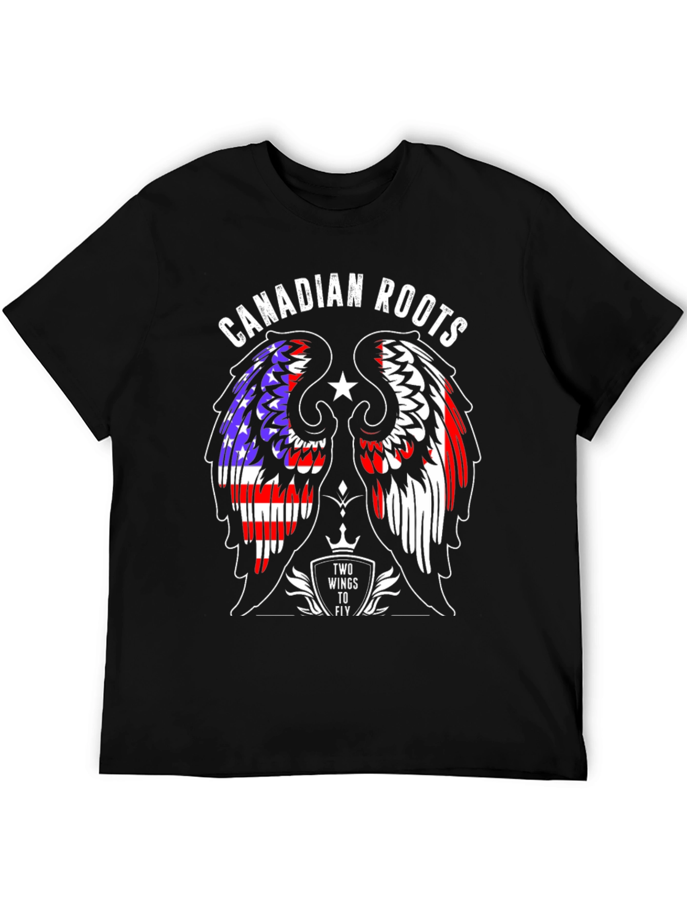 Canadian Roots T-Shirt - Two Wings to Fly
