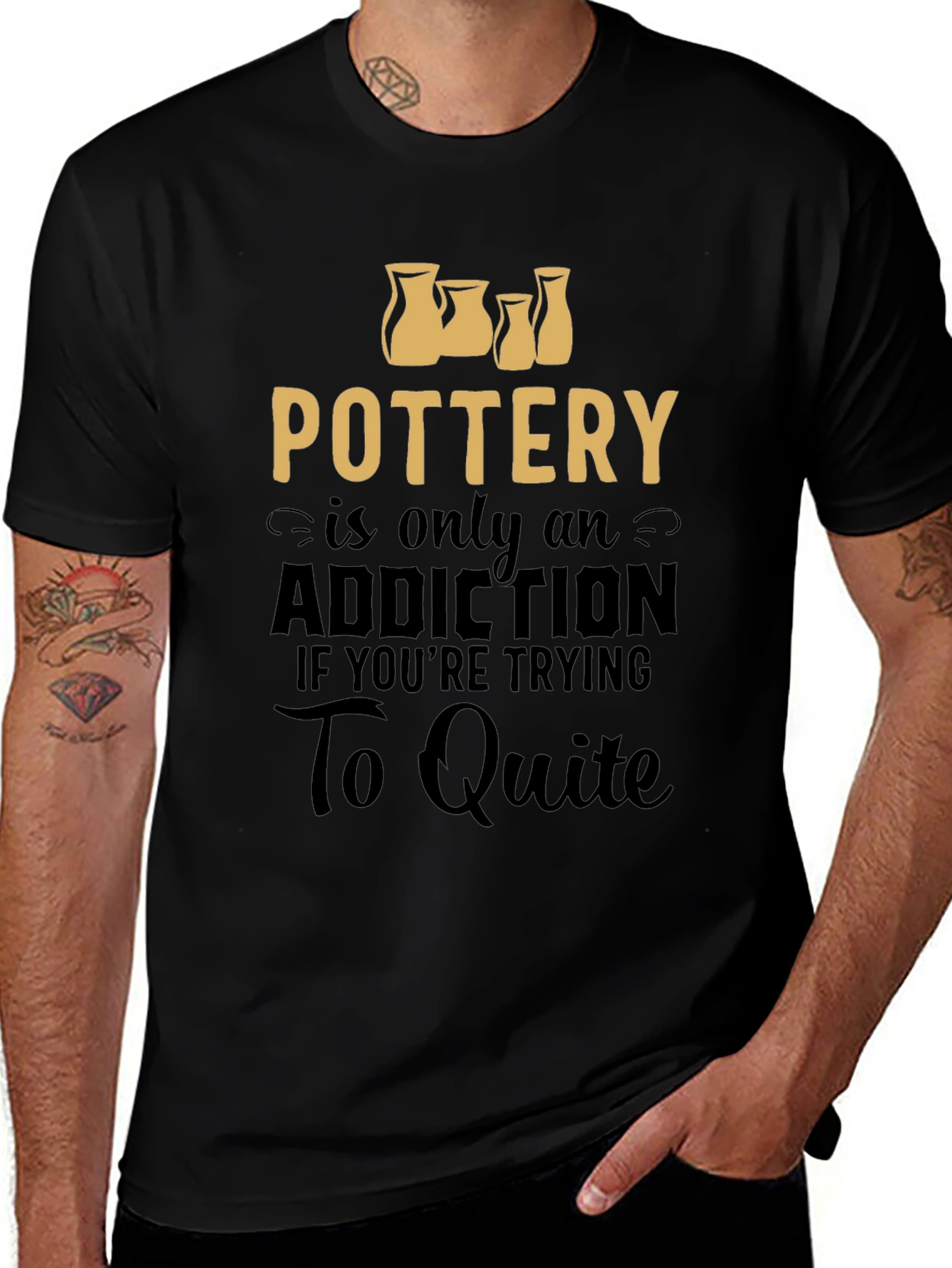 Pottery Addiction Graphic Tee - Unisex T-Shirt