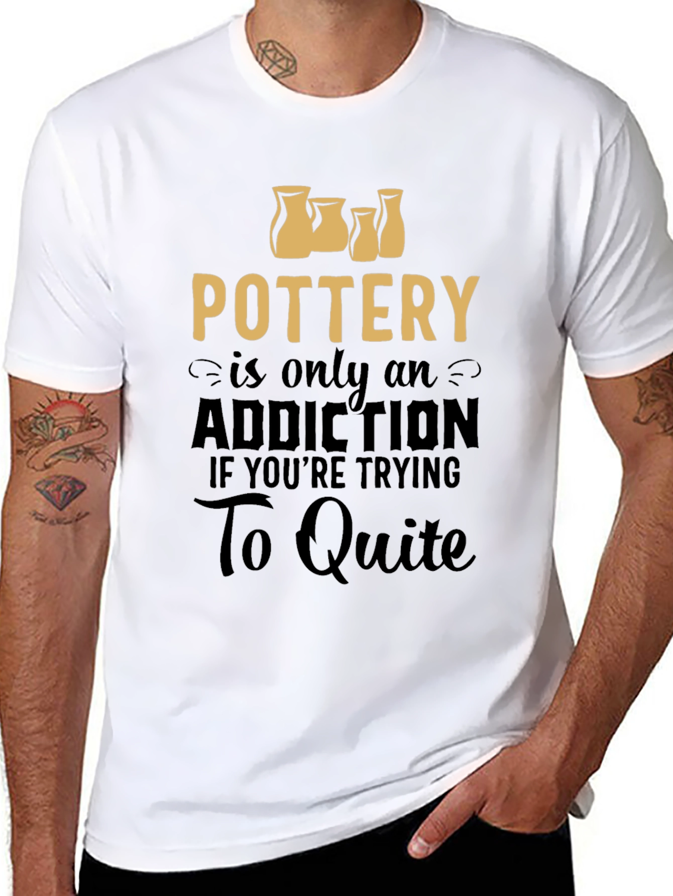 Pottery Addiction Graphic Tee - Unisex T-Shirt