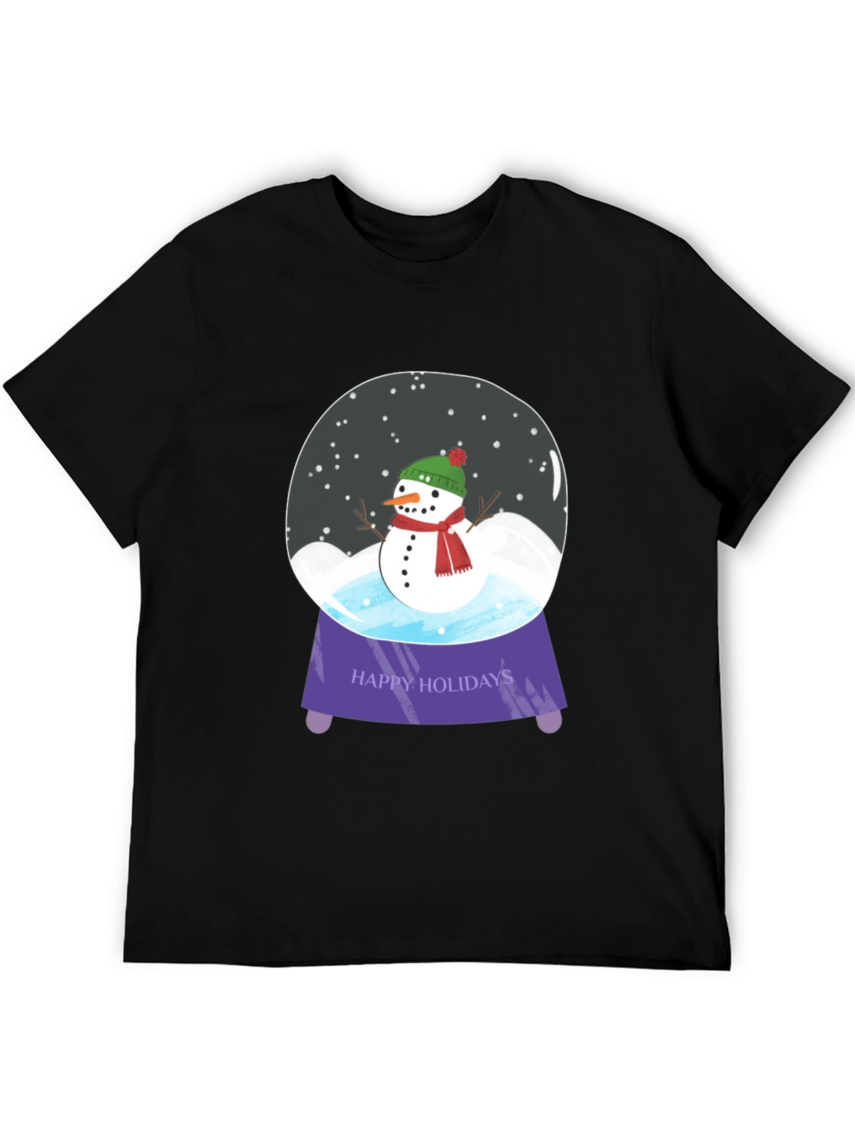 Holiday Snow Globe Graphic Tee