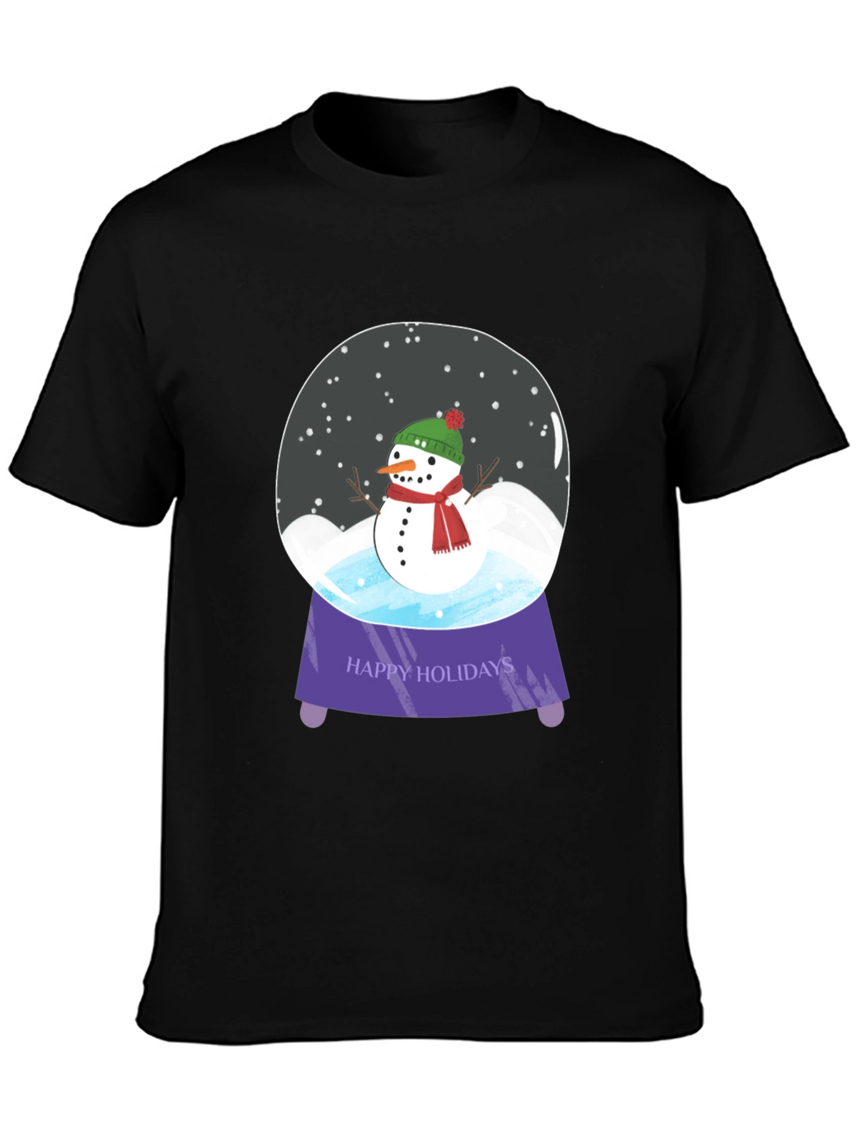 Holiday Snow Globe Graphic Tee