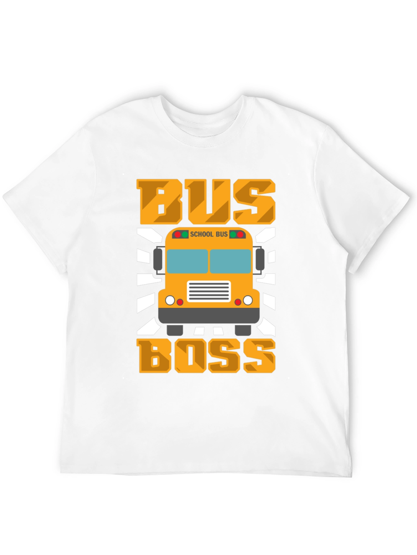 Bus Boss T-Shirt - School Bus Driver Apparel