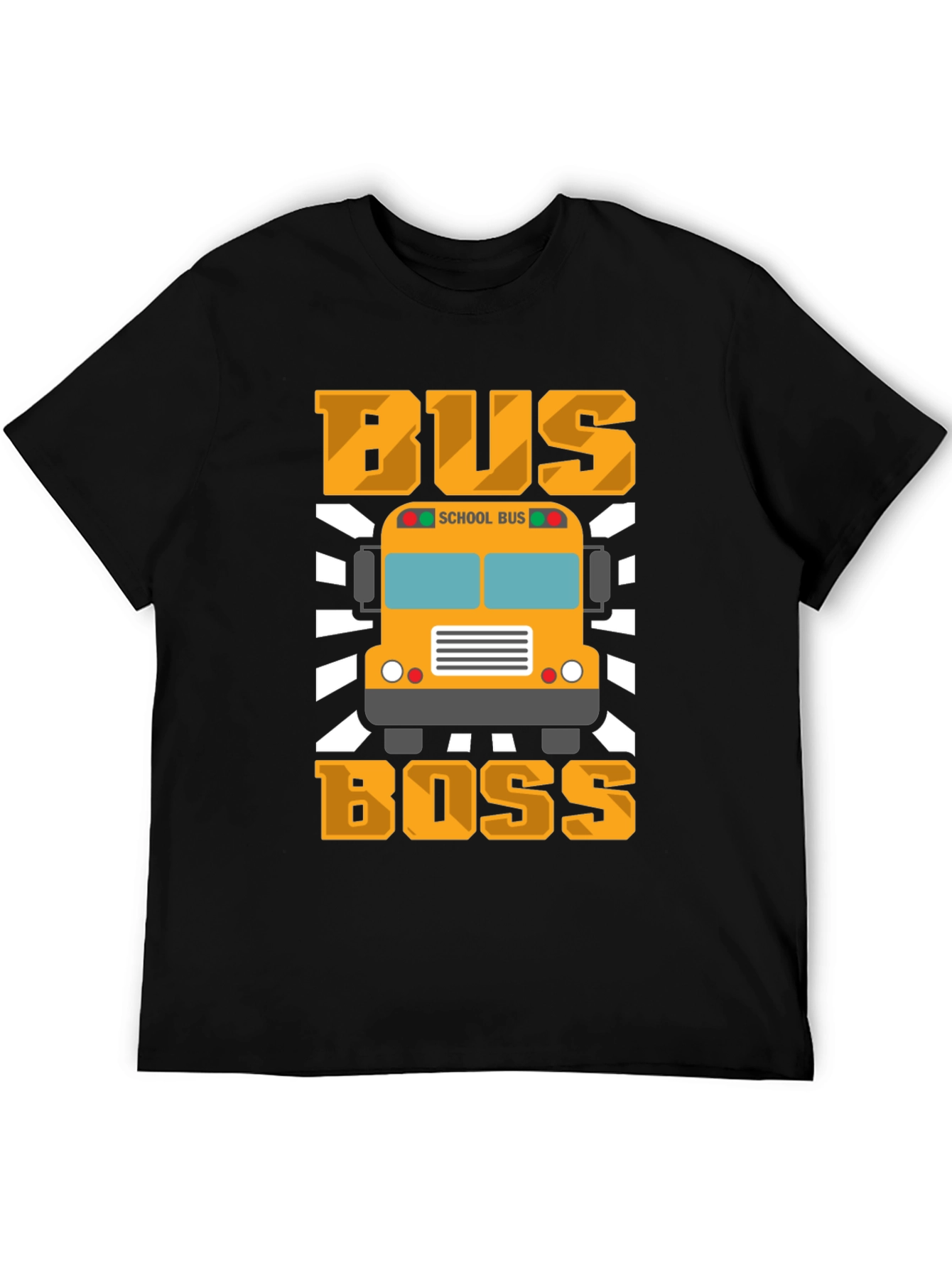 Bus Boss T-Shirt - School Bus Driver Apparel