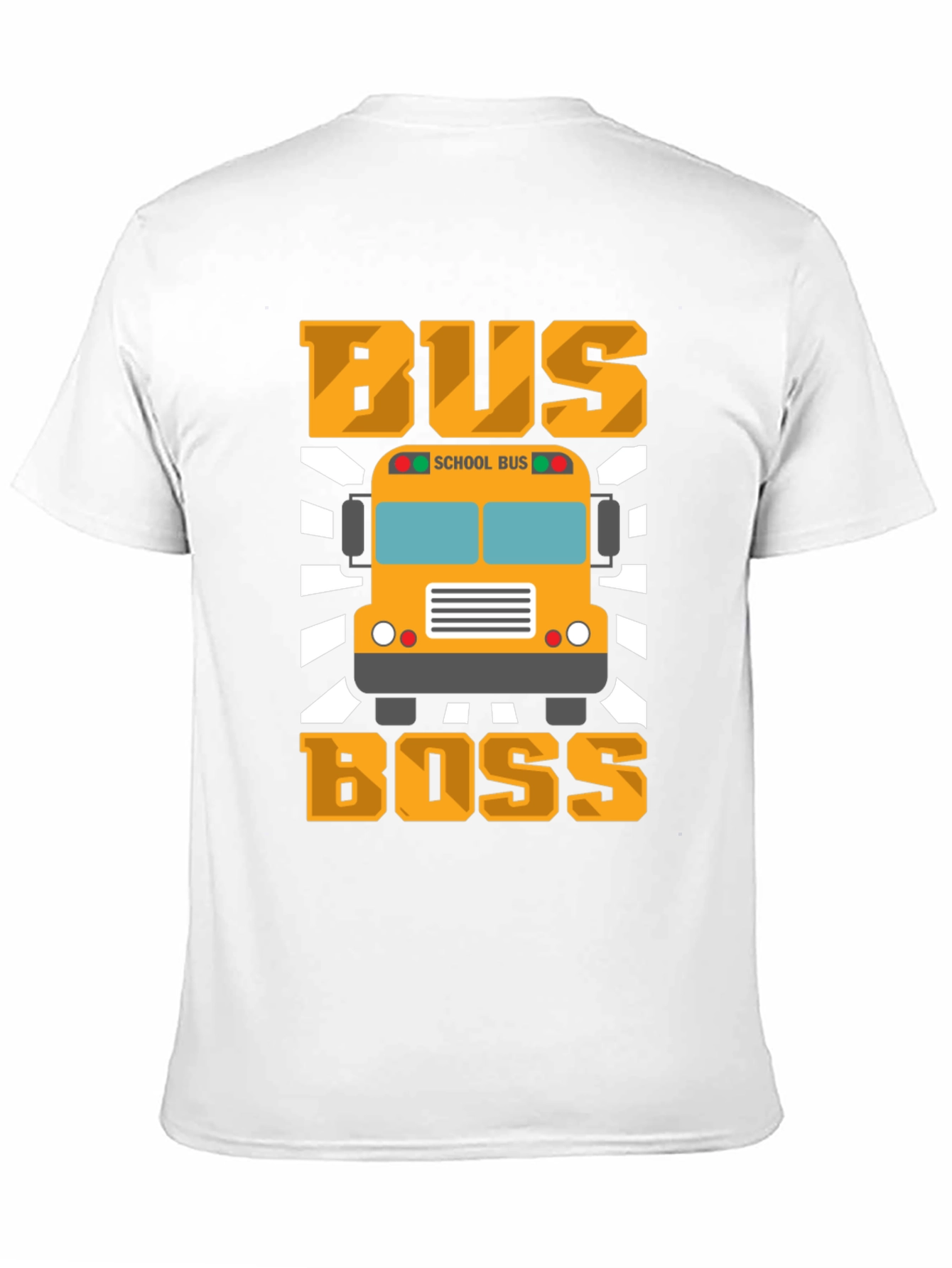 Bus Boss T-Shirt - School Bus Driver Apparel