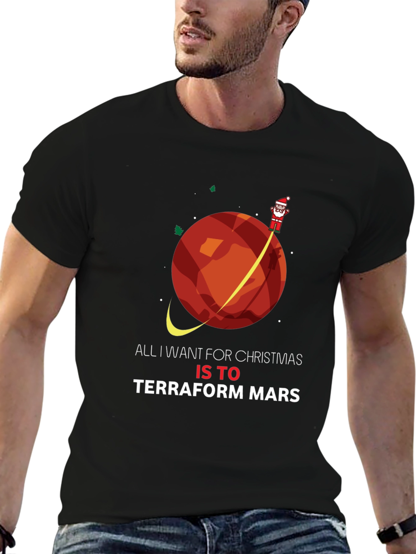 Terraform Mars Christmas T-Shirt