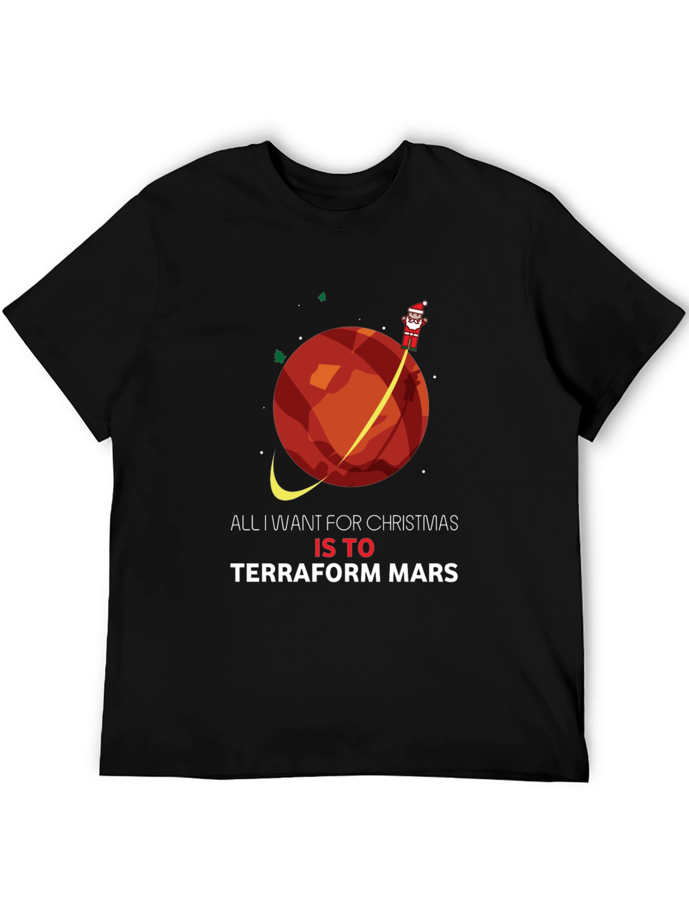 Terraform Mars Christmas T-Shirt