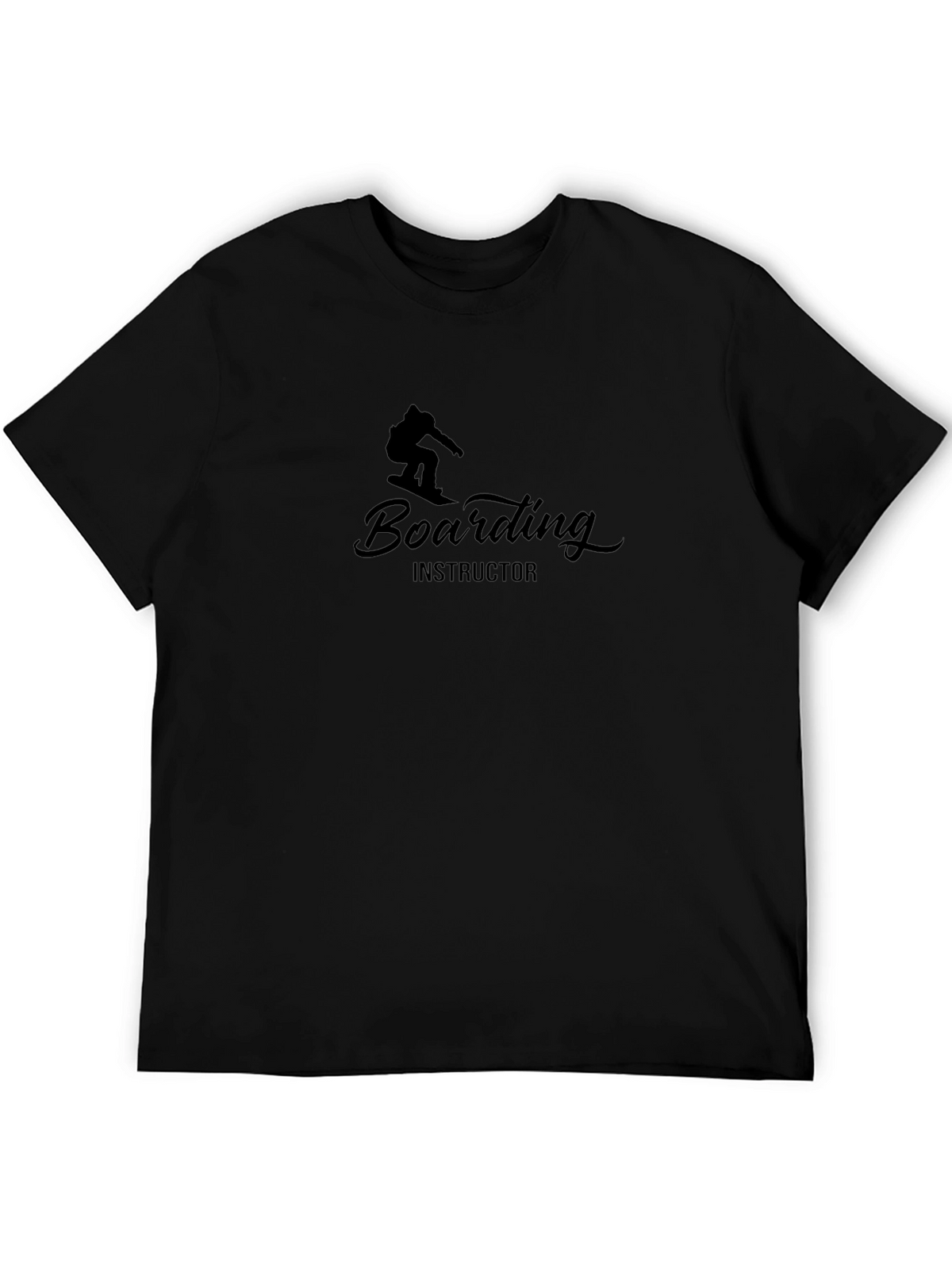 Boarding Instructor Black T-Shirt