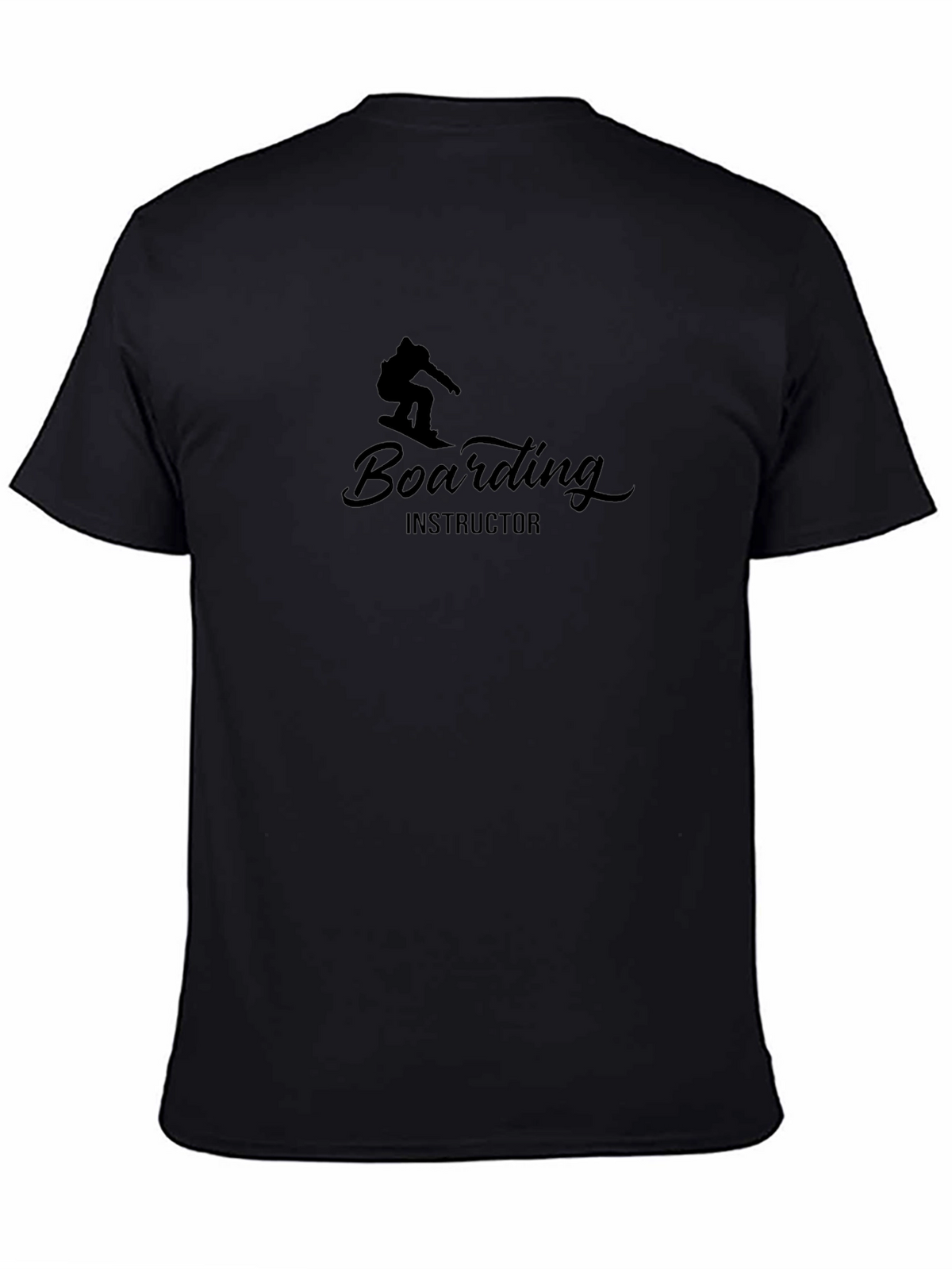 Boarding Instructor Black T-Shirt