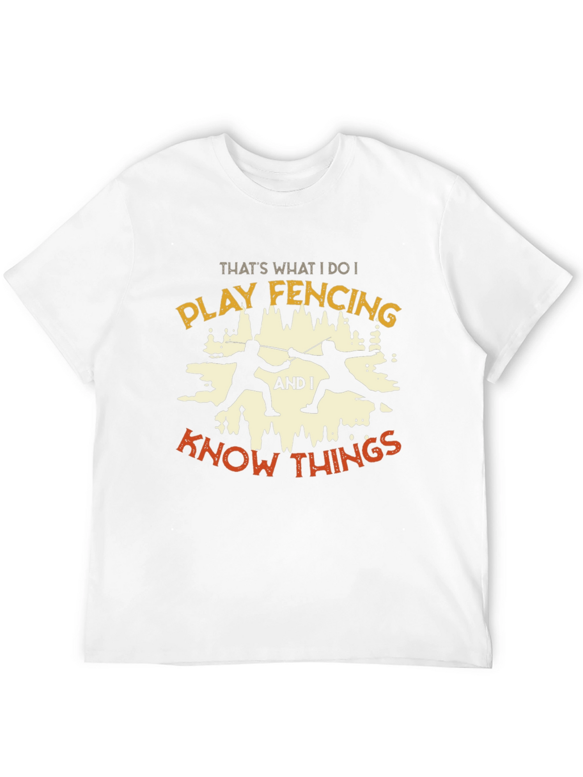 Fencing Knowledge T-Shirt