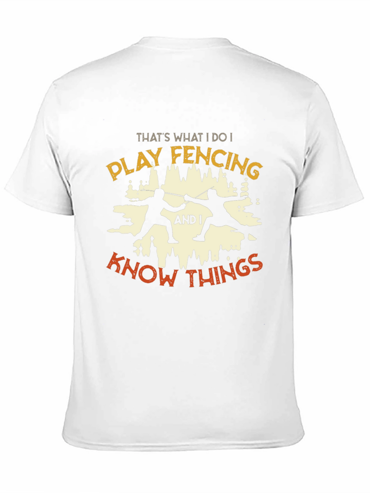 Fencing Knowledge T-Shirt
