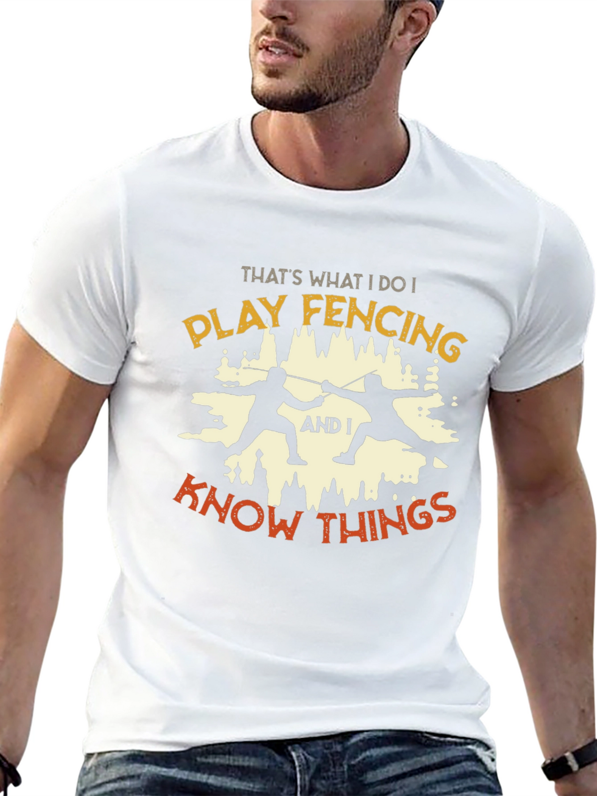 Fencing Knowledge T-Shirt