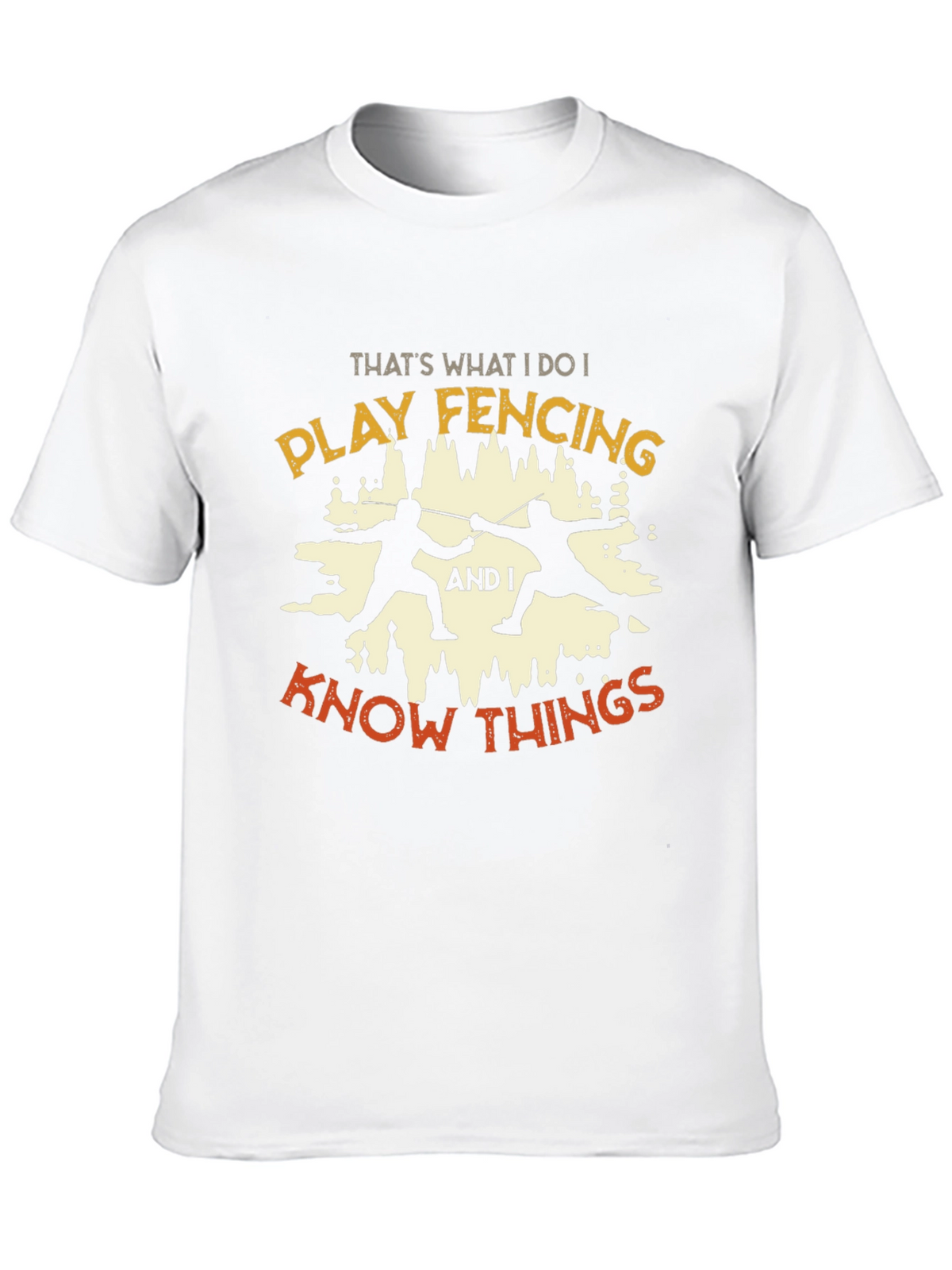 Fencing Knowledge T-Shirt
