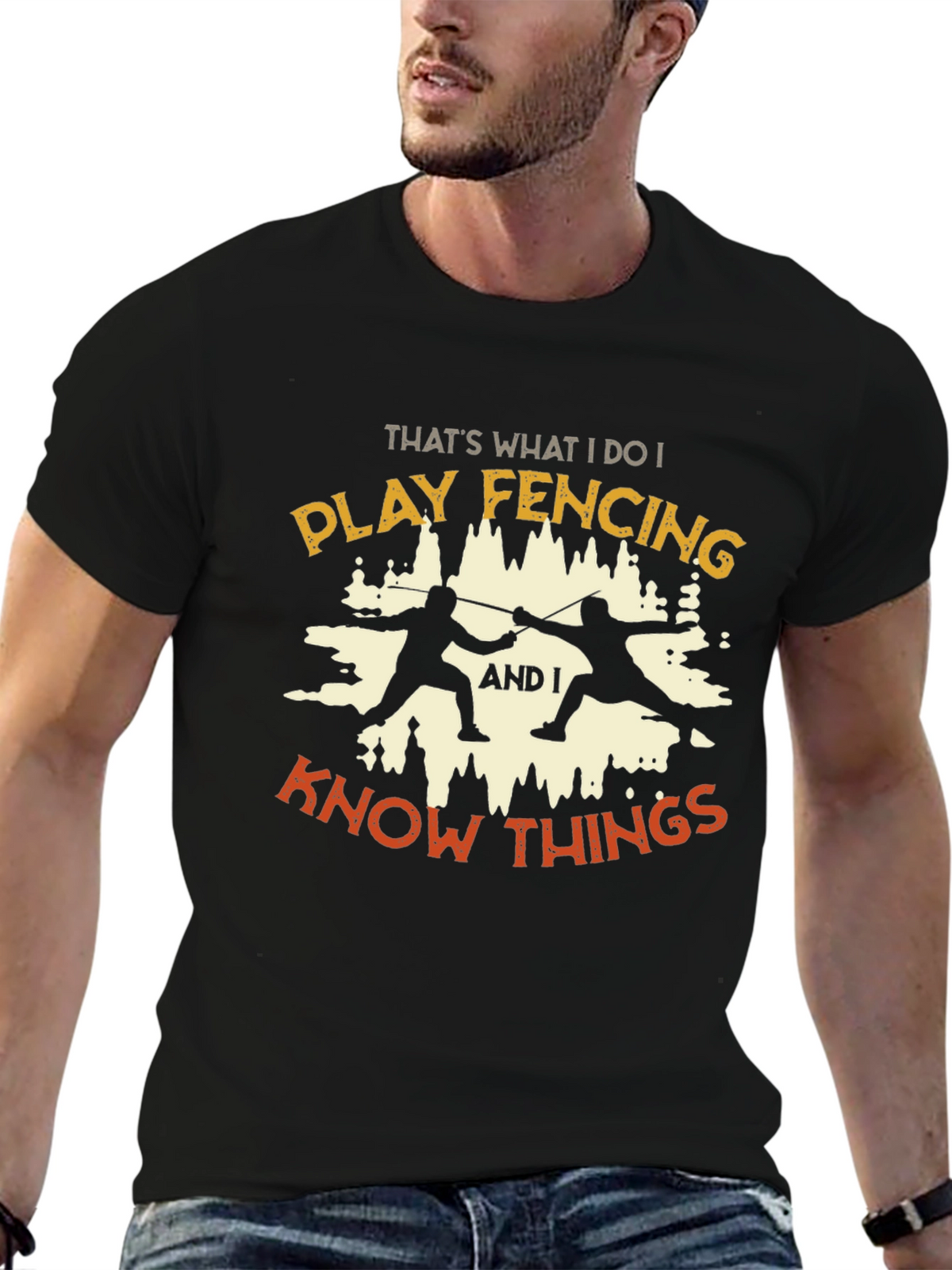 Fencing Knowledge T-Shirt
