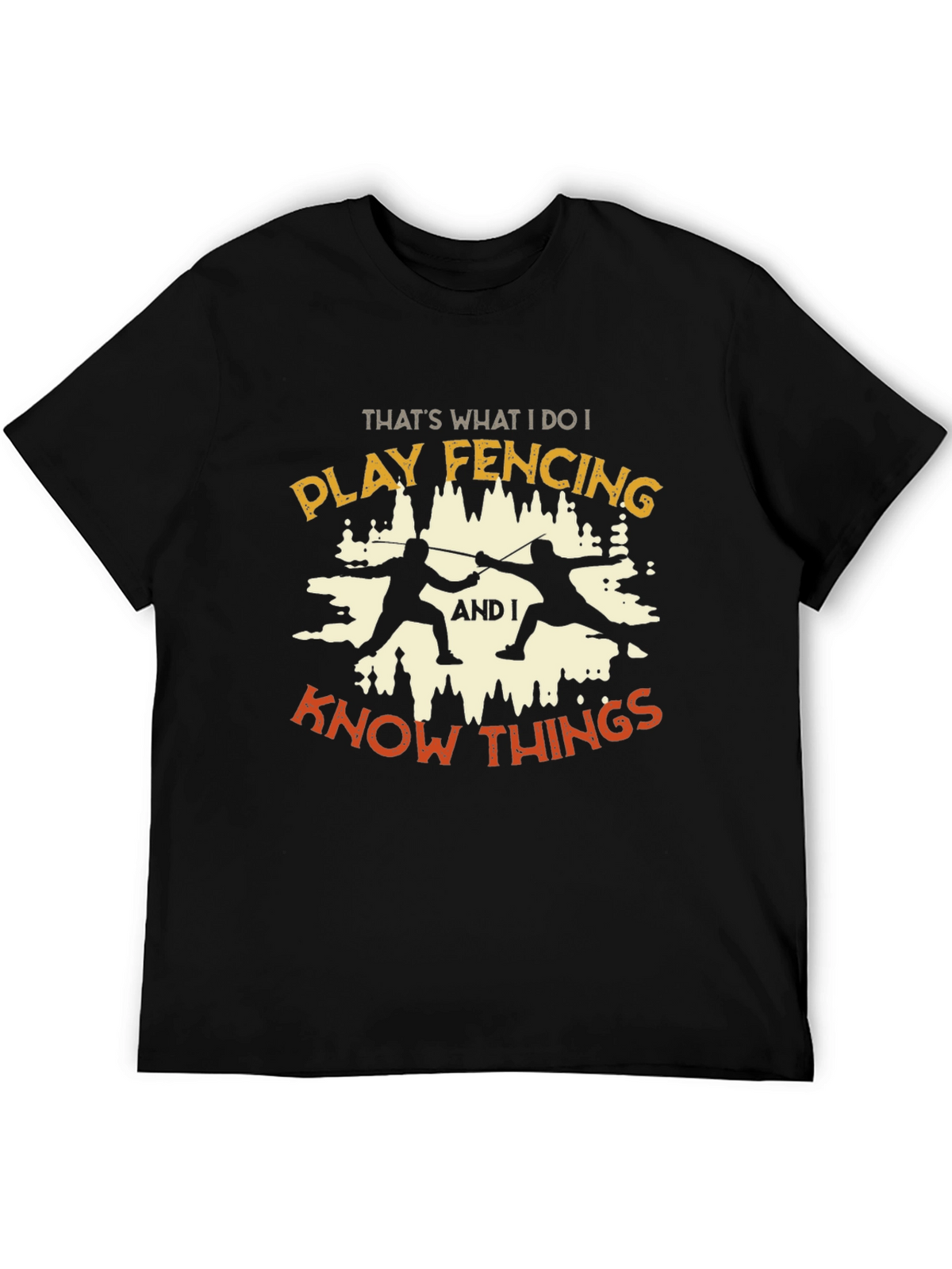 Fencing Knowledge T-Shirt